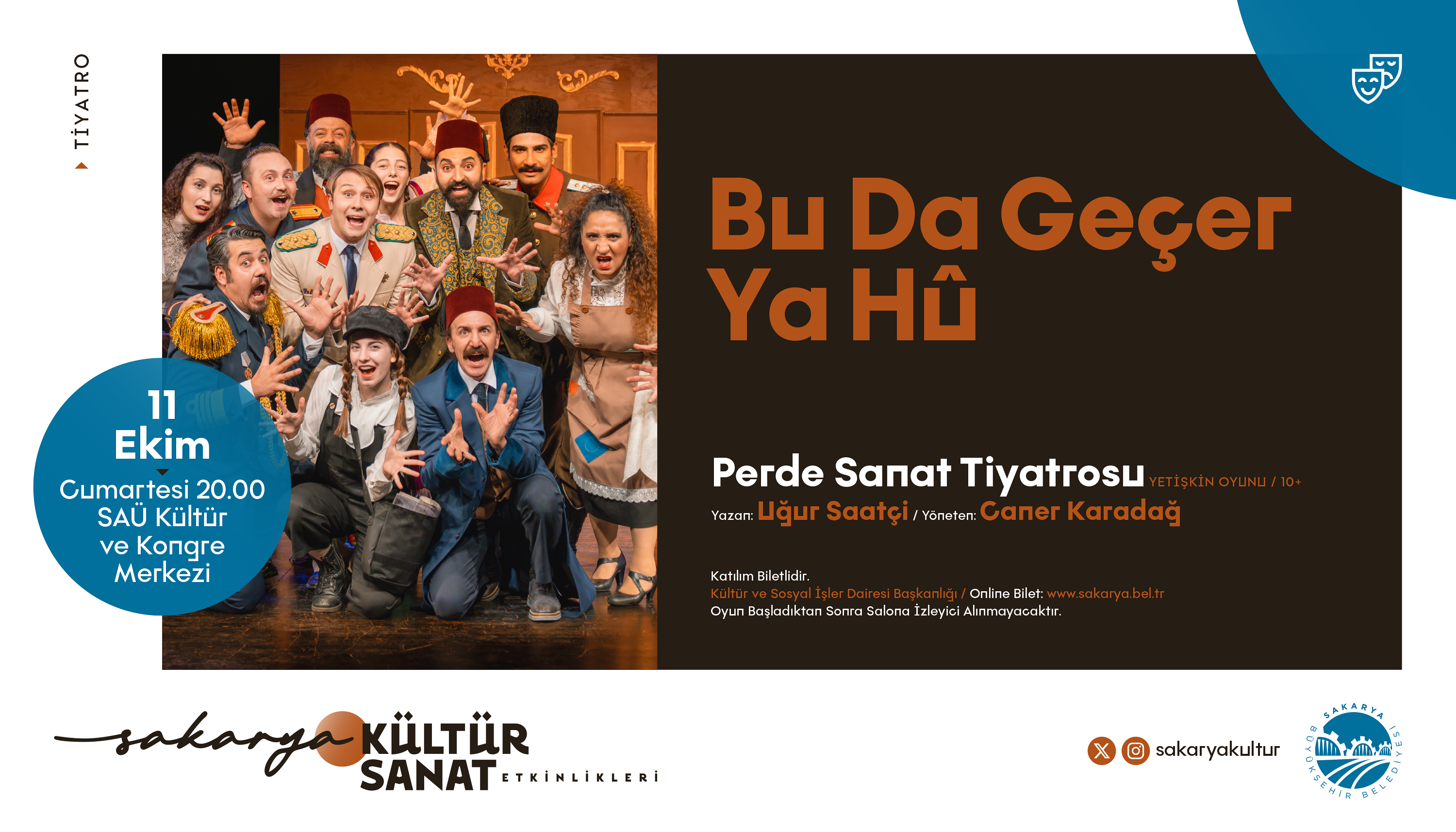 Büyükşehir Ekim kültür sanat etkinlikleri başlıyor