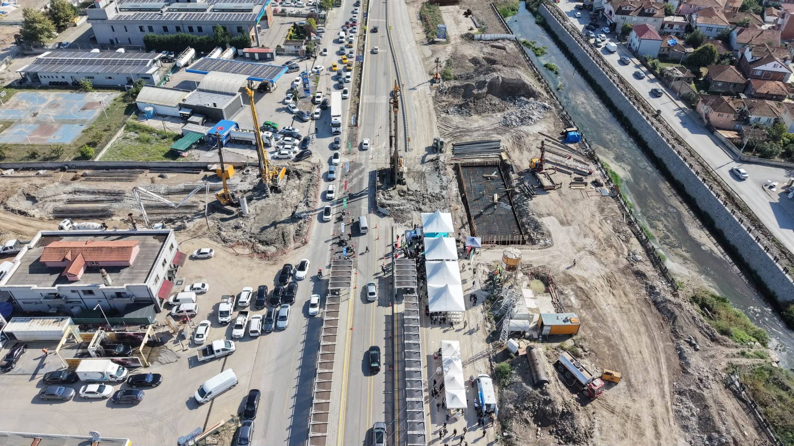 200 milyon liralık dev yatırım olan Kuzey Köprüsü’nün temeli atıldı