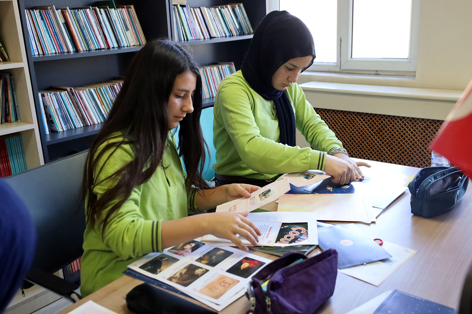 Bilimin renkli dünyasına adım attılar