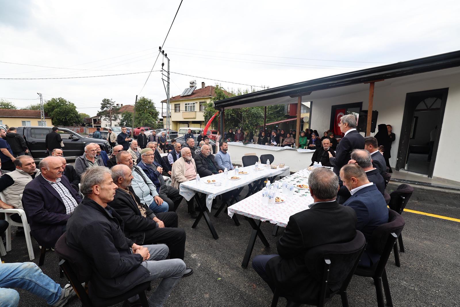 Akyazı’da hizmet ve yatırımlar bir bir tamamlanıyor