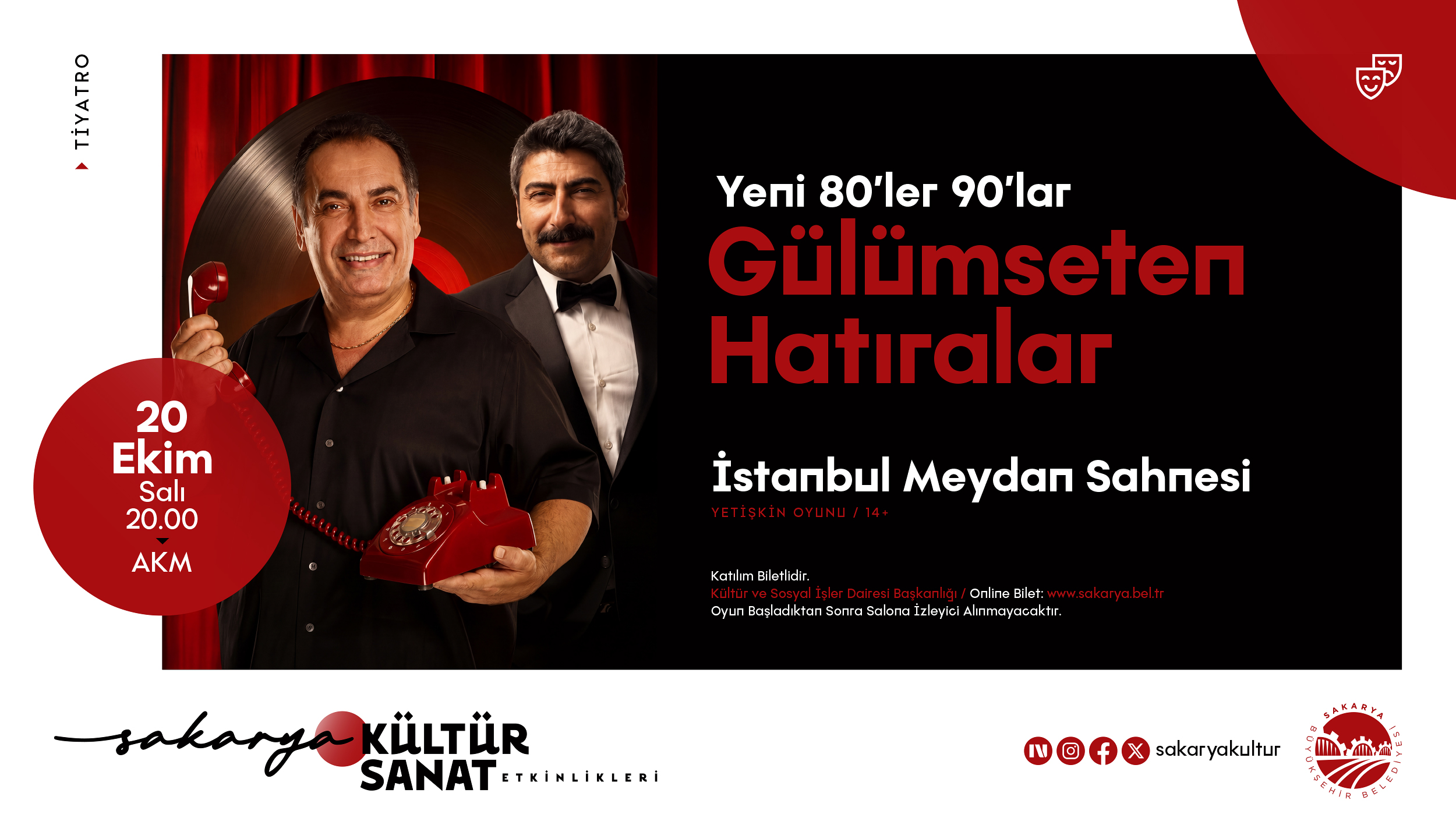 Yeni sezon kültür sanat etkinlikleri Ekim takvimiyle başlıyor