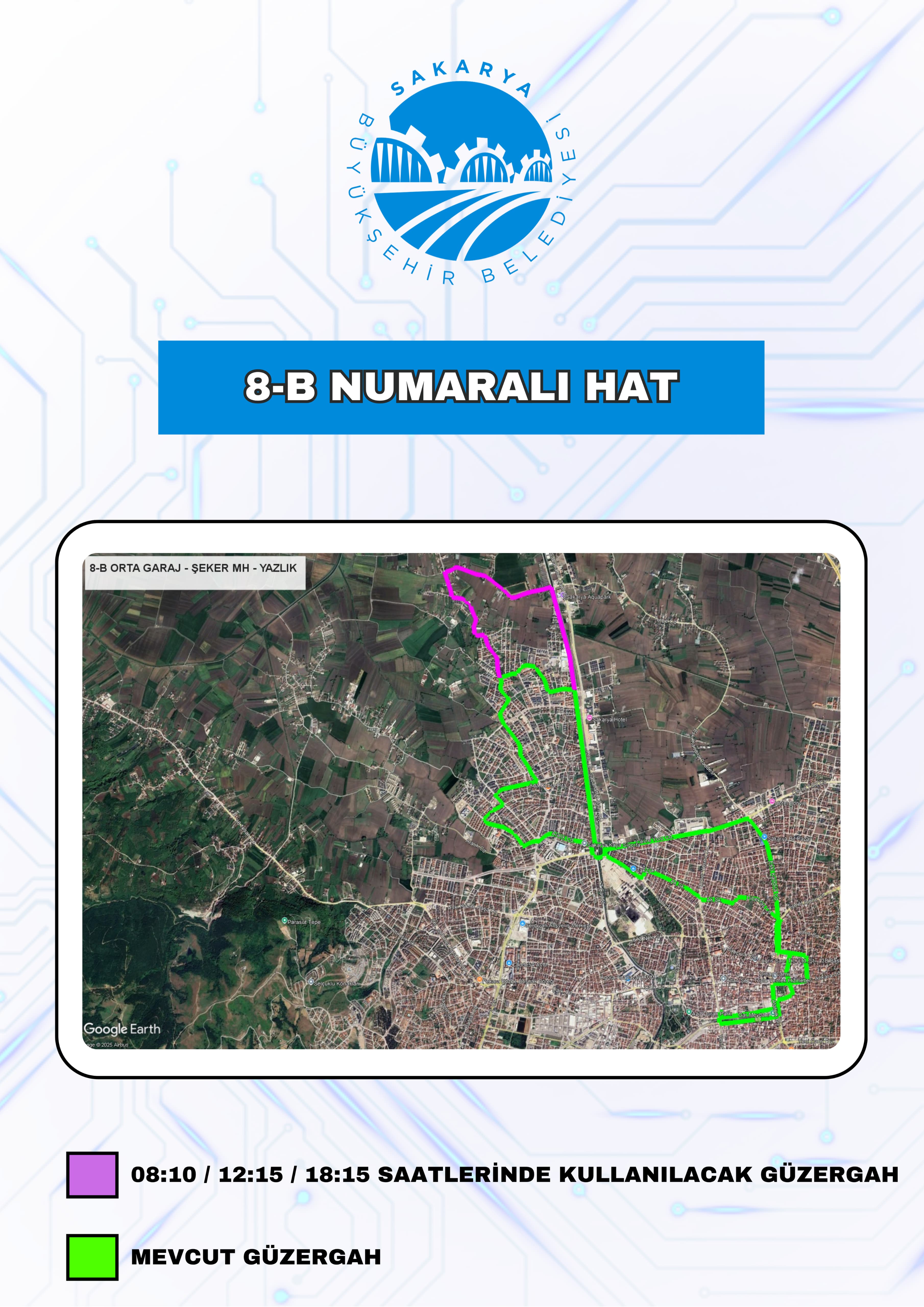 Büyükşehir’den 3 toplu taşıma hattında yeni düzenleme