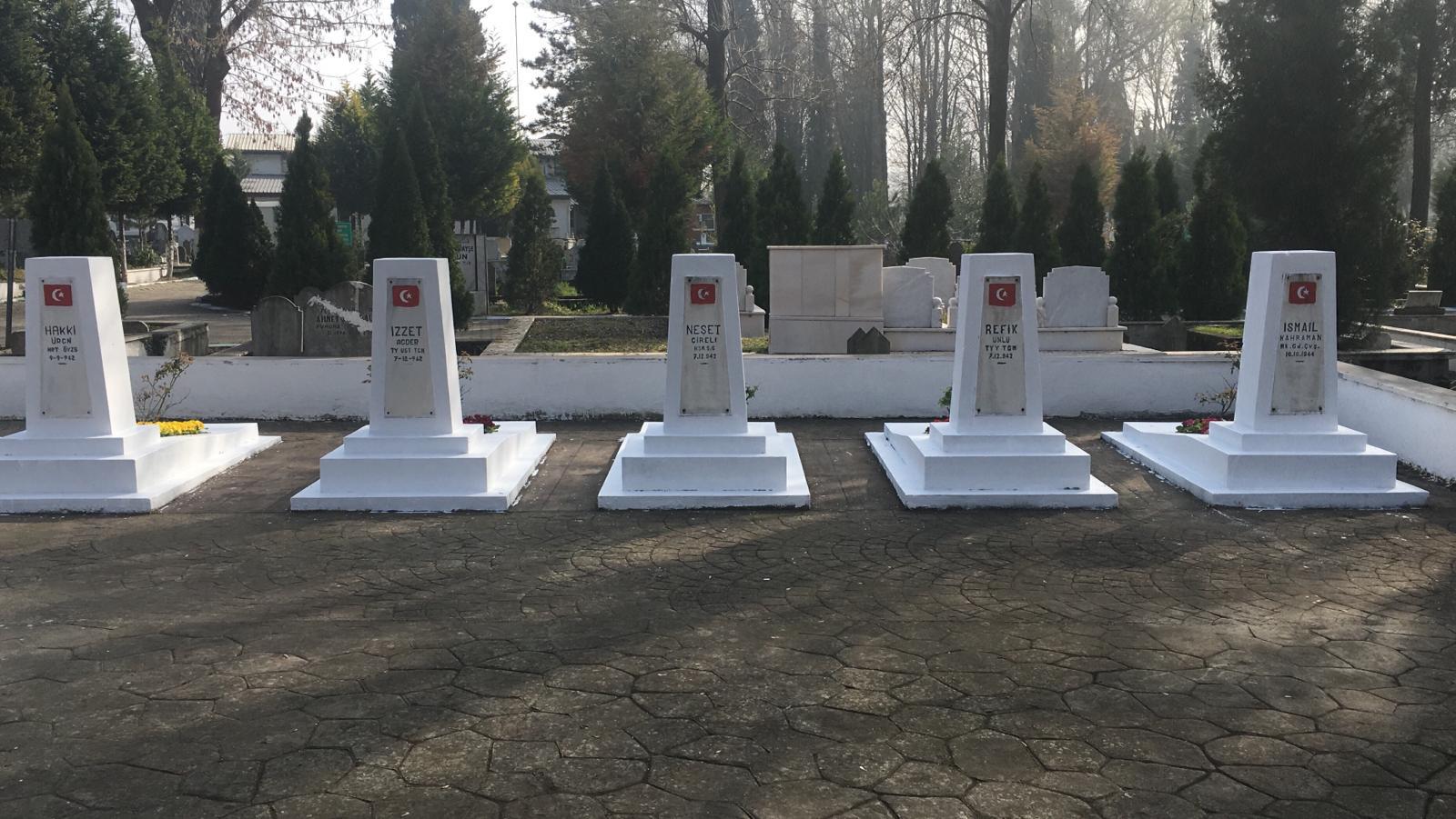 Yorgalar Şehitliği temizlendi