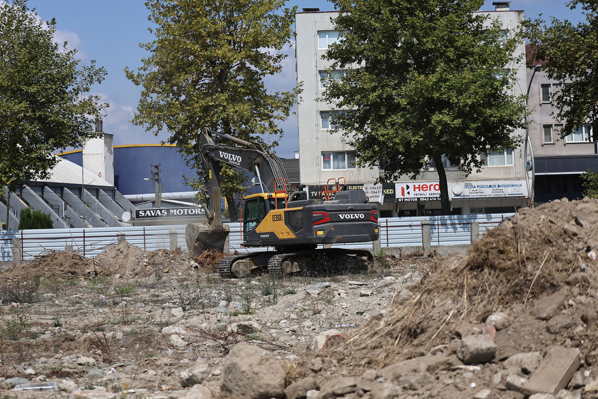 Sakarya’nın hafızası AFA’da çalışmalar başladı: Makinalar sahaya indi