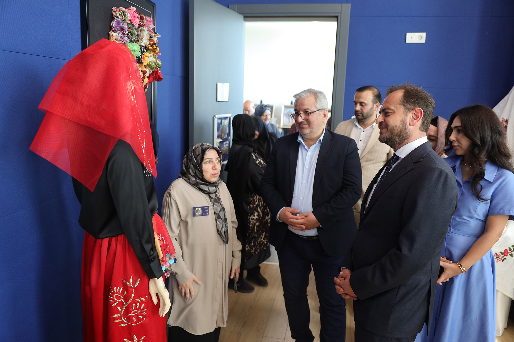 Bir yıllık emek Akyazı’da sergiye dönüştü