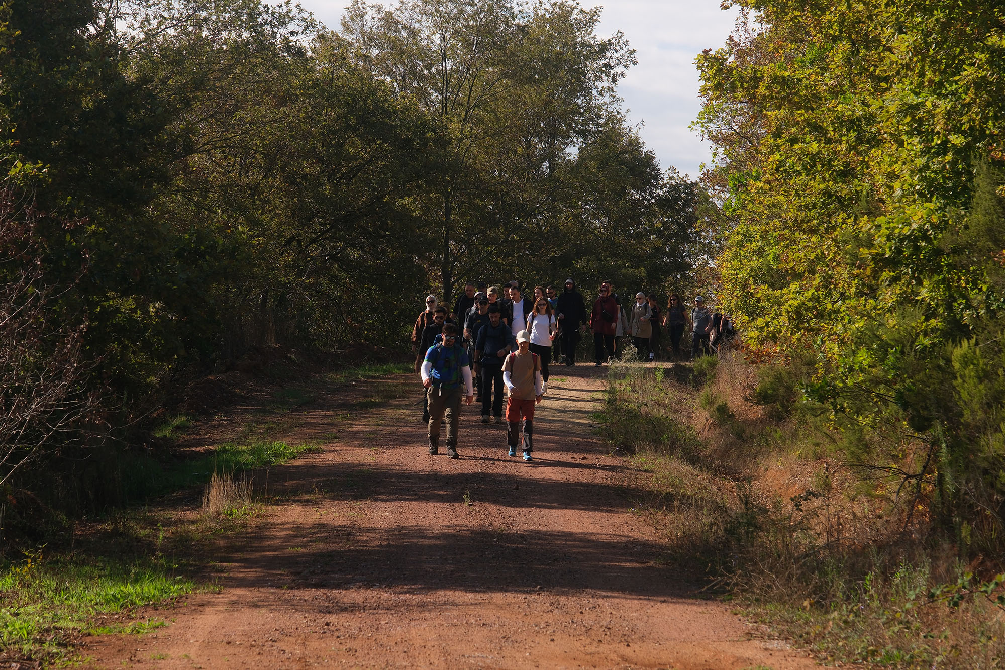 Tabiat aşıklarının Sakarya’daki klasiği sonbaharın muhteşem manzarasında başladı