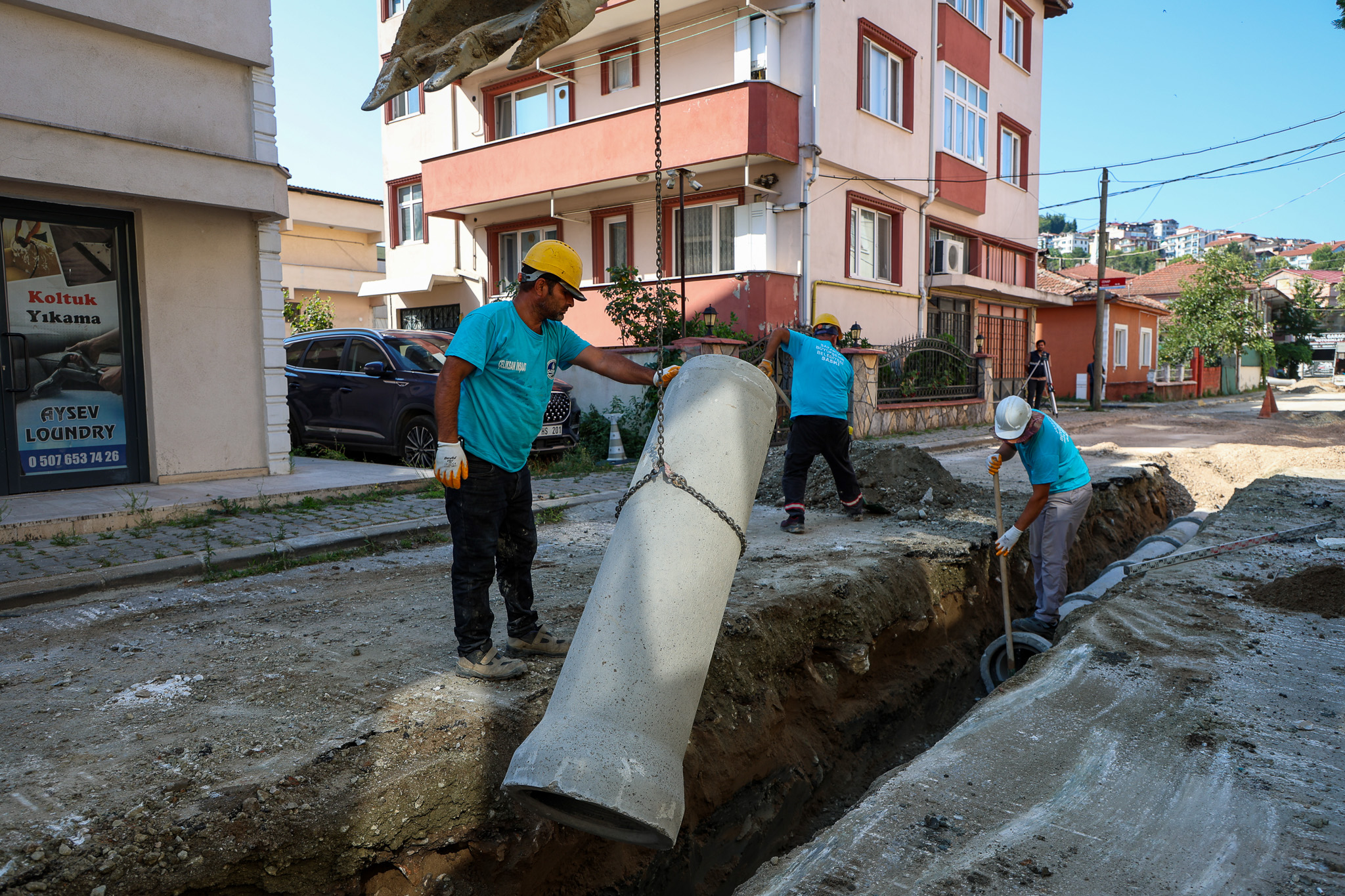 Şirinevler Mahallesi’ne yeni yağmur suyu hattı kazandırılıyor
