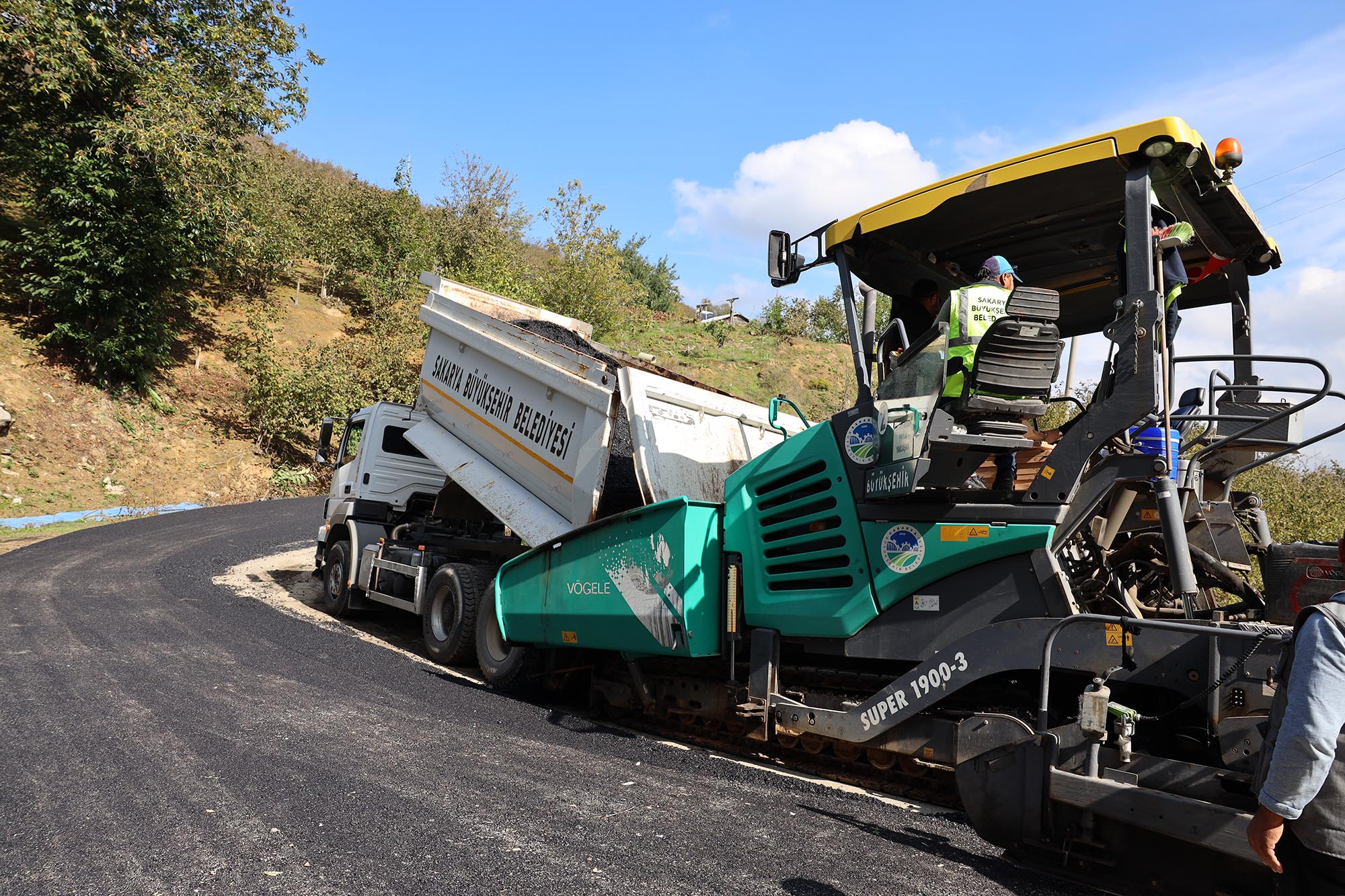 Kuzey kırsalının zirveleri tablo gibi işleniyor