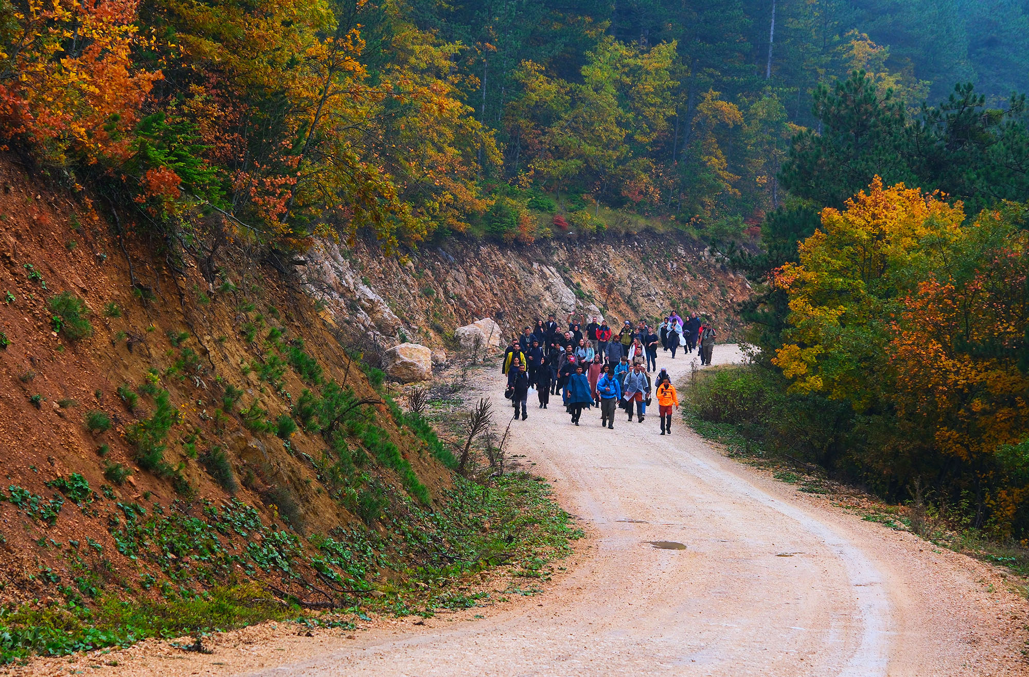Sisler içindeki Kılıçkaya’da büyüleyici gün 