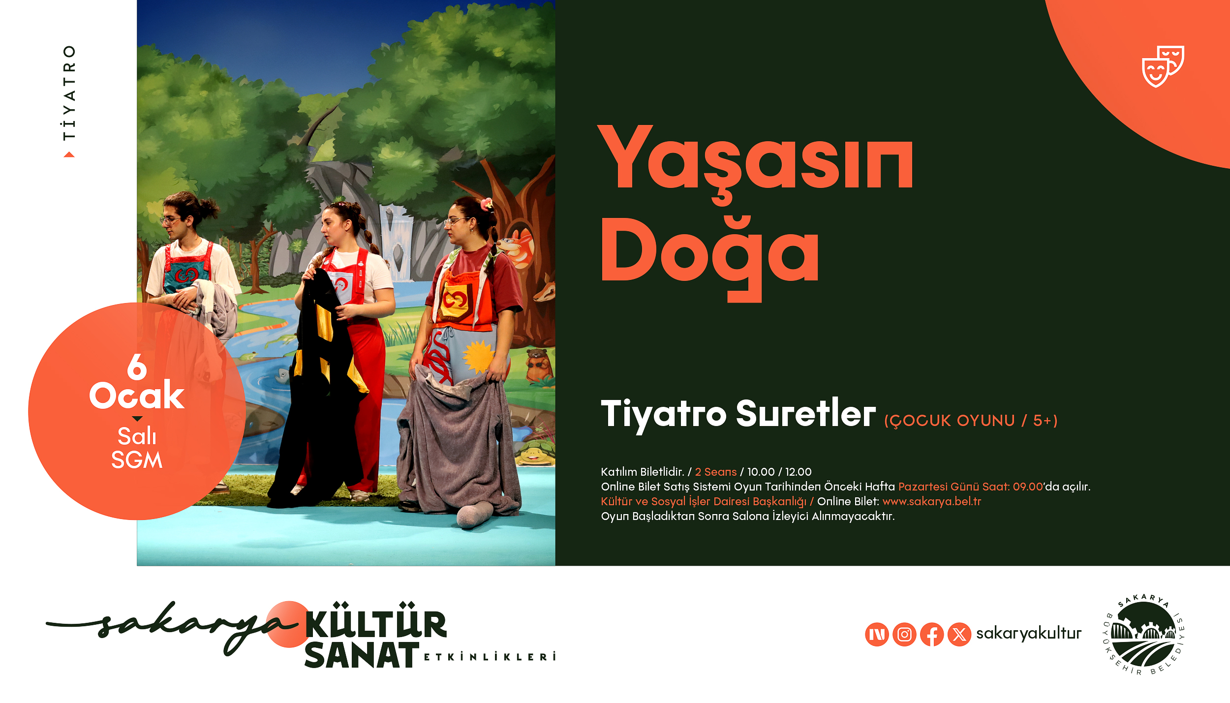 Büyükşehir yeni yılın ilk kültür sanat takvimini açıkladı