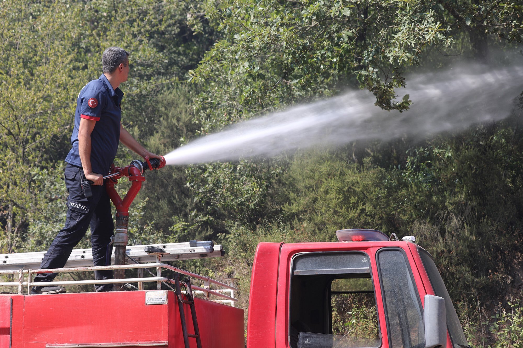 Büyükşehir'in ateş savaşçılarının zorlu 4 günü