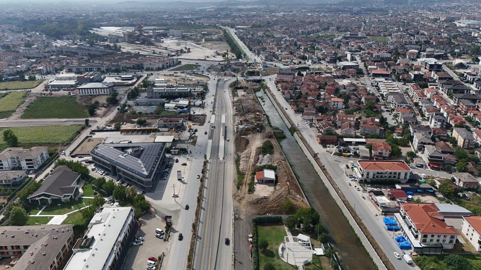 Yenikent ve şehir merkezi ulaşımına nefes olacak Kuzey Köprüsü’nün temeli atılıyor