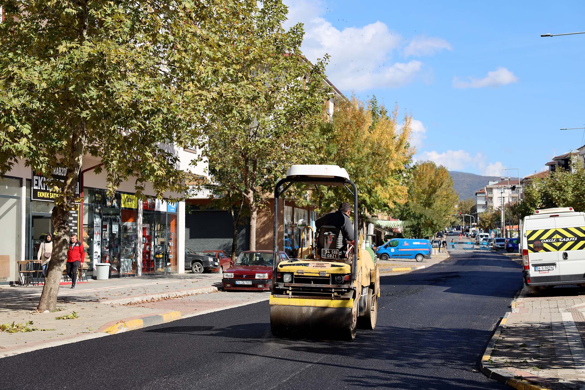Hendek’te iki önemli güzergaha Büyükşehir dokunuşu