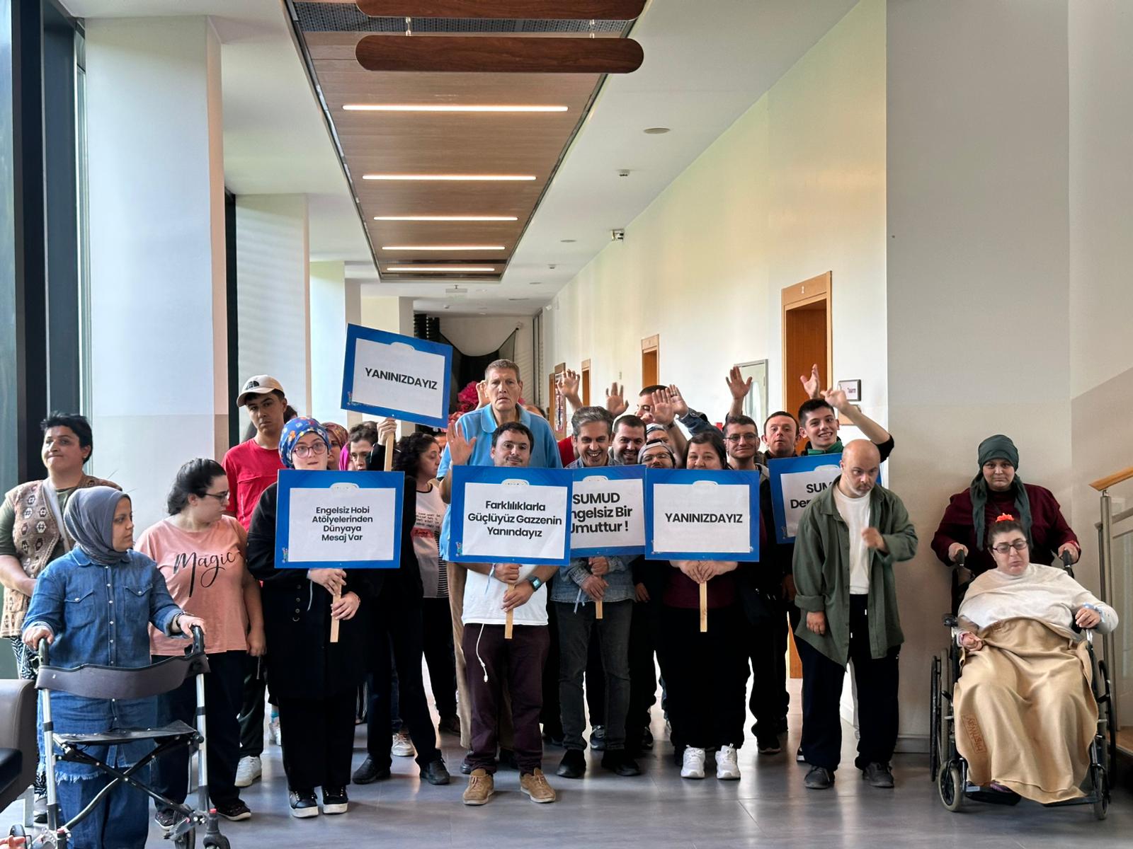 Engelsiz Hobi Atölyeleri’nden Filistin’e “Sumud” desteği