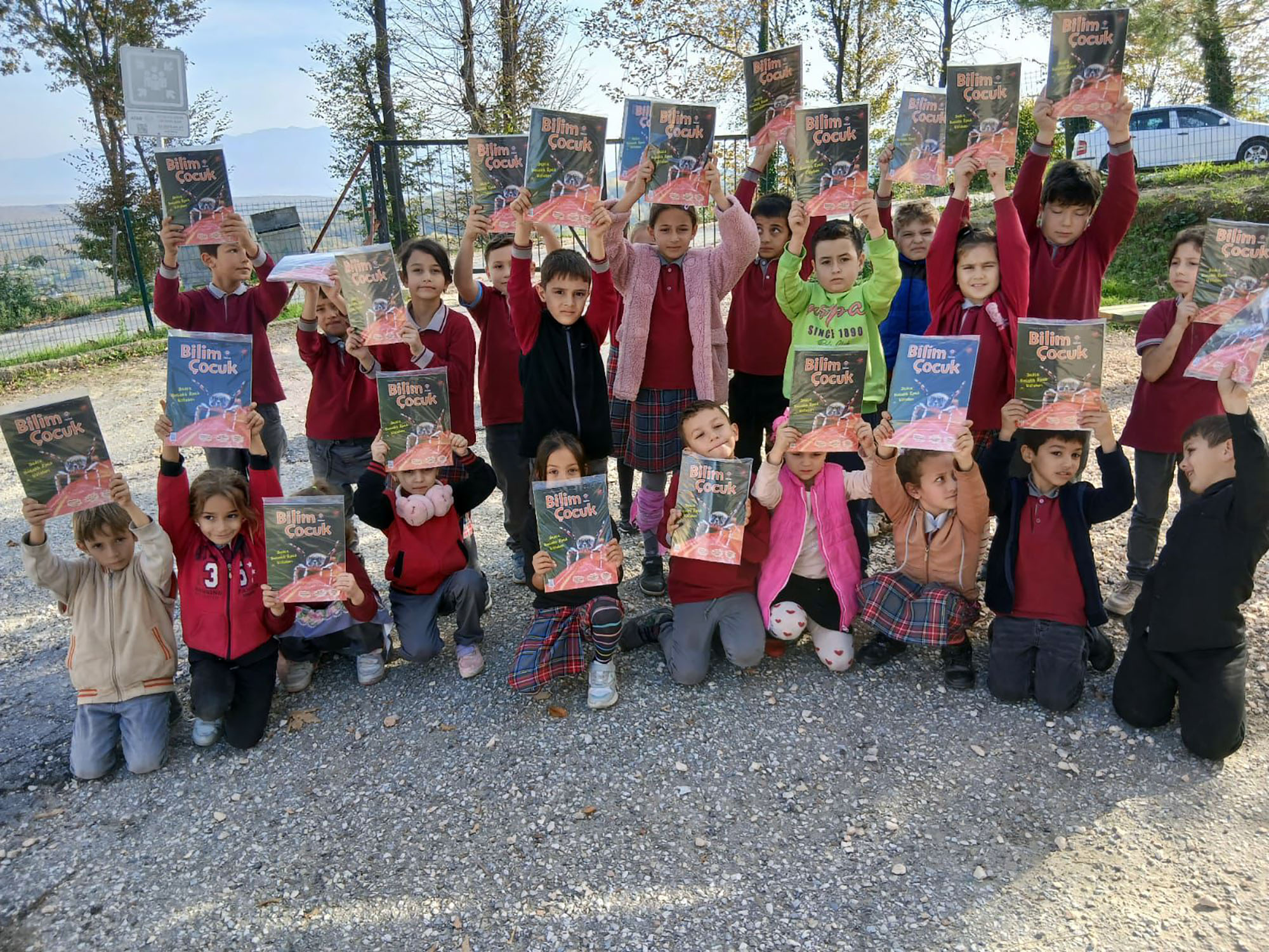 Bilimin renkli dünyasına adım attılar