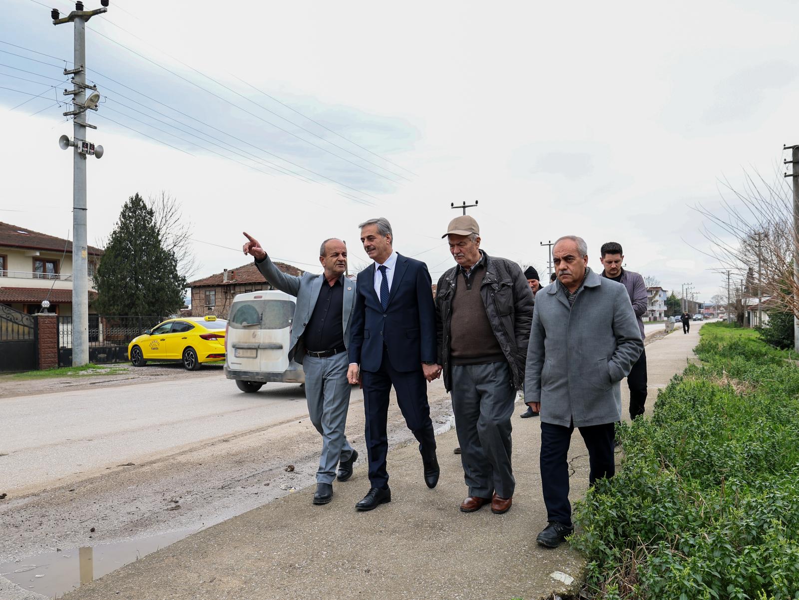 Karakamış Mahallesi’nin yağmur suyu altyapısı yeni hat ile güçleniyor