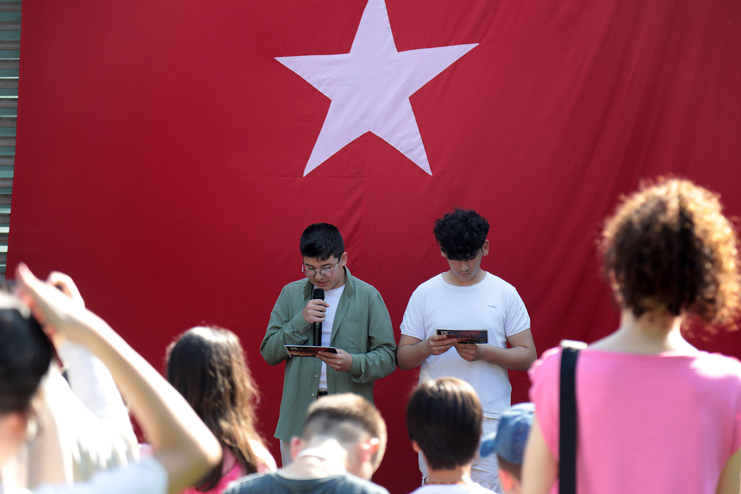 Minik öğrencilerden anlamlı etkinlik