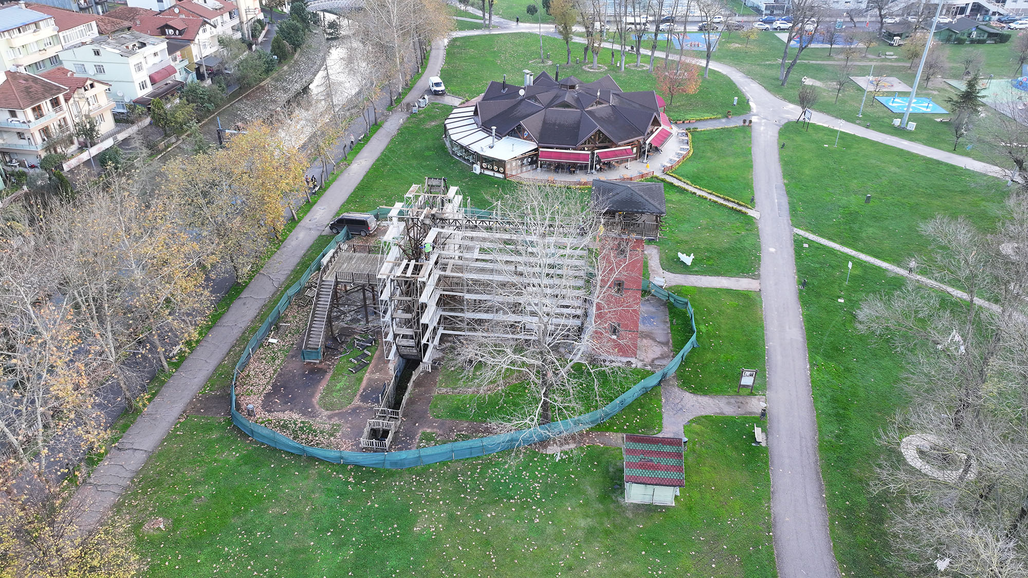 Sakarya’nın simgesi “Tarihi Çark” yenileniyor