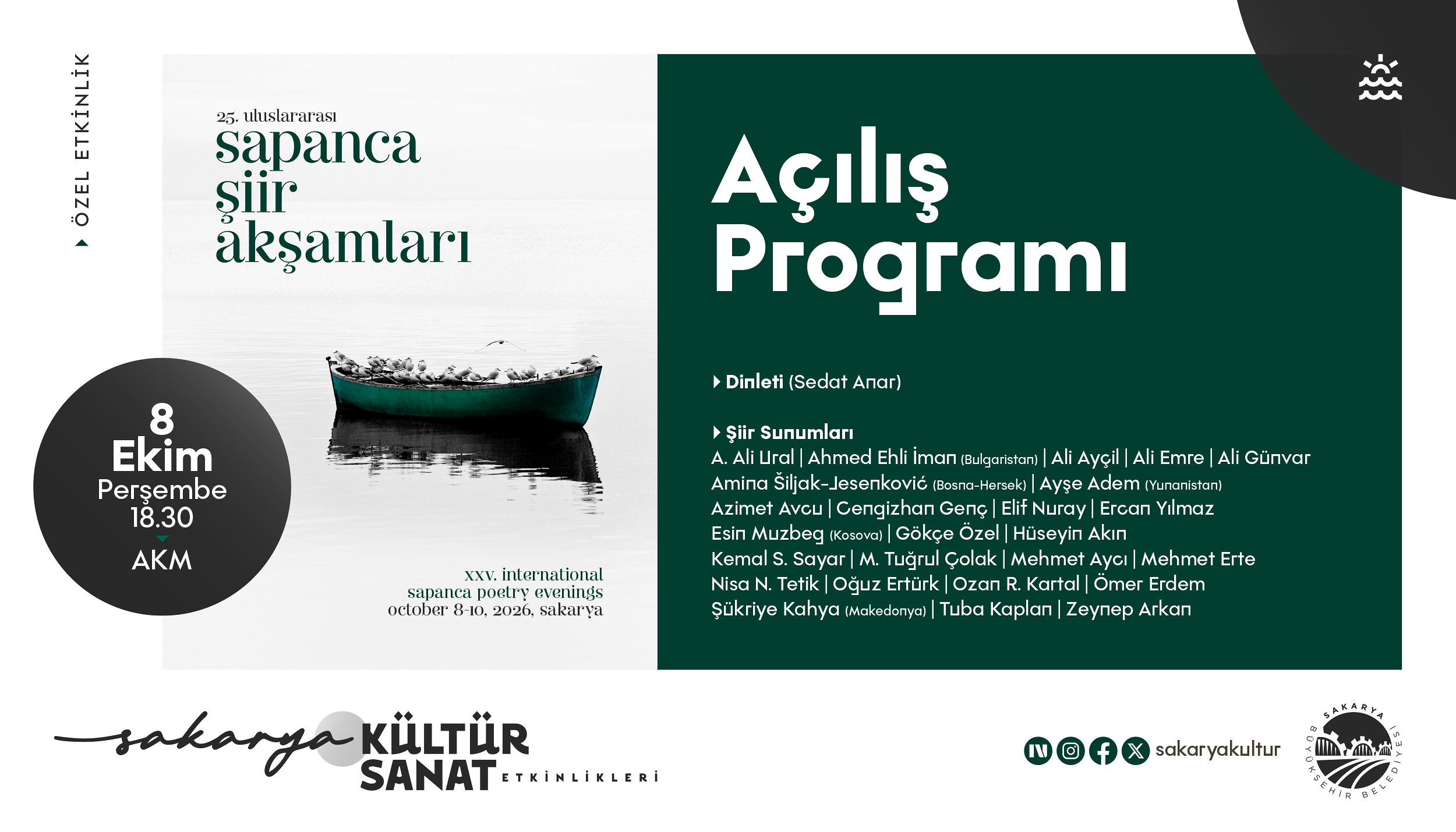 Yeni sezon kültür sanat etkinlikleri Ekim takvimiyle başlıyor