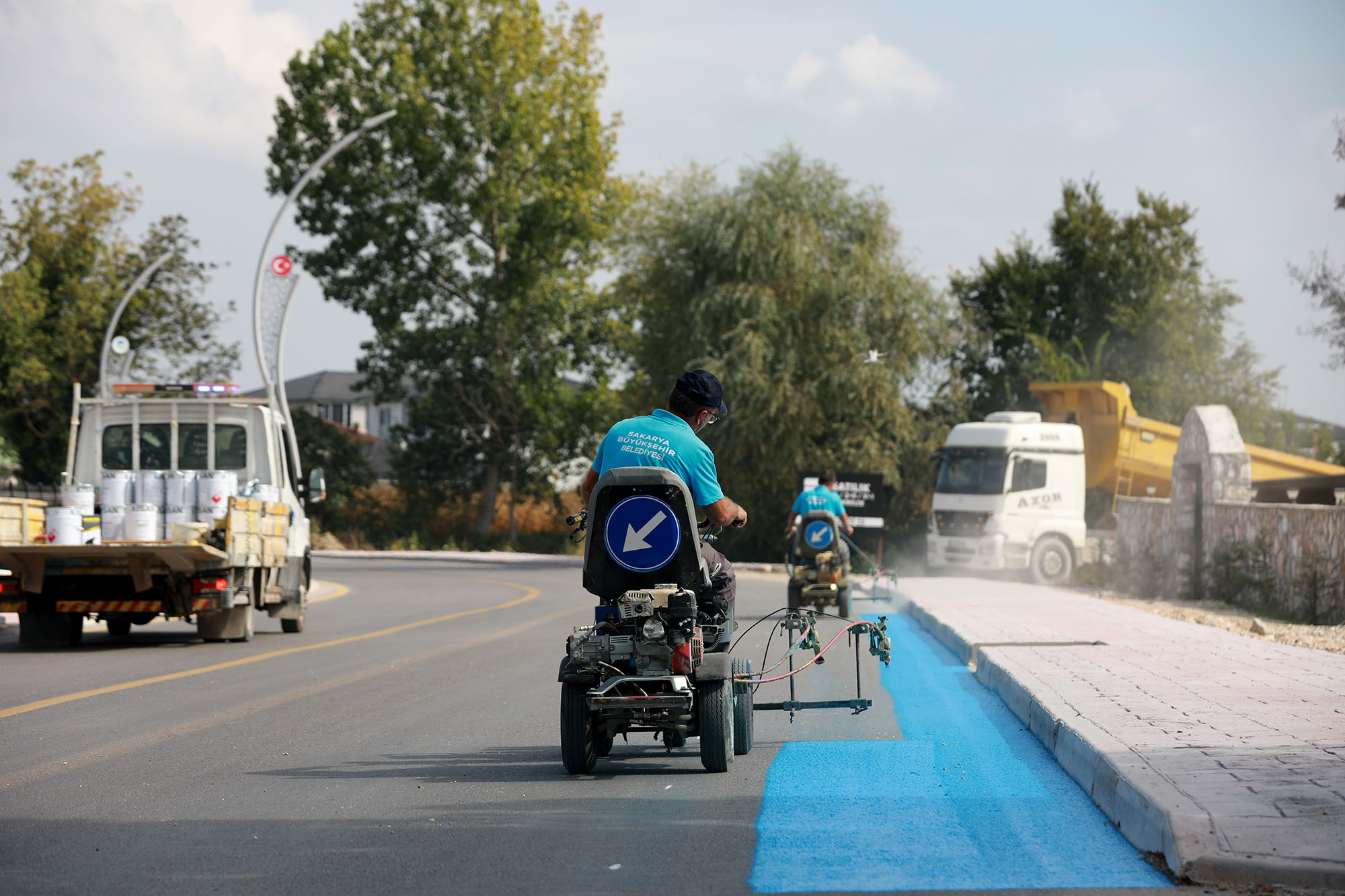 Karacasu’ya modern dokunuş: 2 kilometrelik bisiklet yolu kazandırılıyor