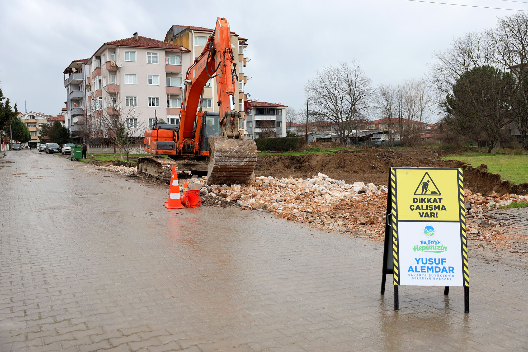 Başkan Alemdar’dan Sakarya’nın ulaşım altyapısına yeni bir arter müjdesi: İşlem bu kez o bölgede başlatıldı