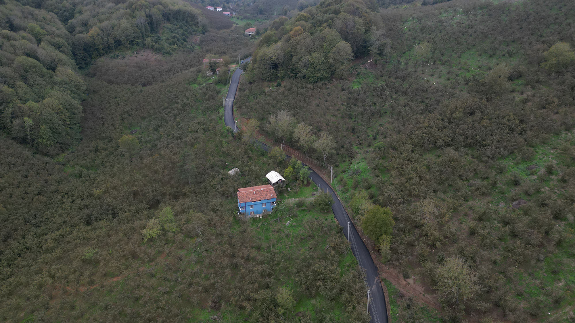 Kuzey kırsalının zirveleri tablo gibi işleniyor