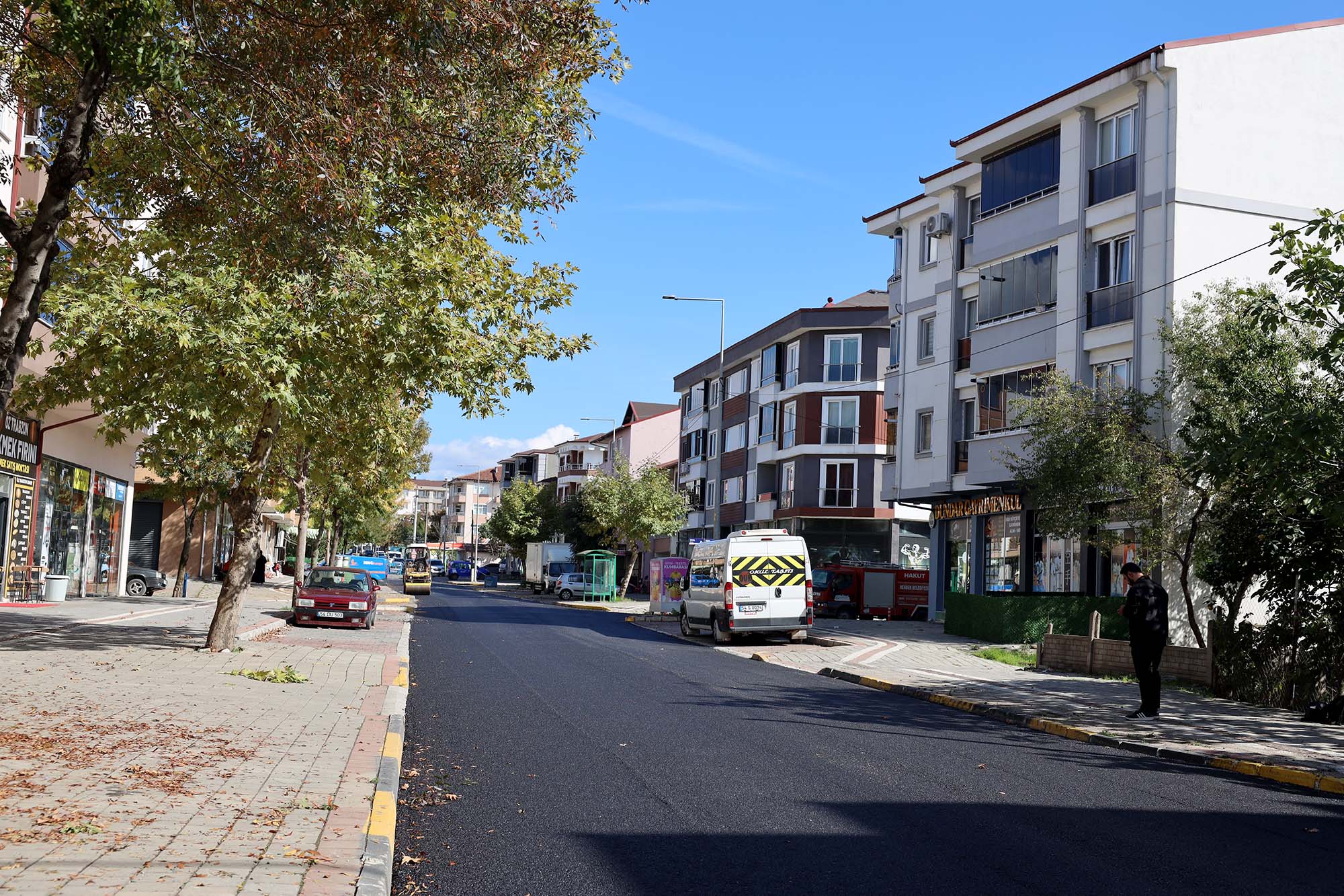 Hendek’te iki önemli güzergaha Büyükşehir dokunuşu