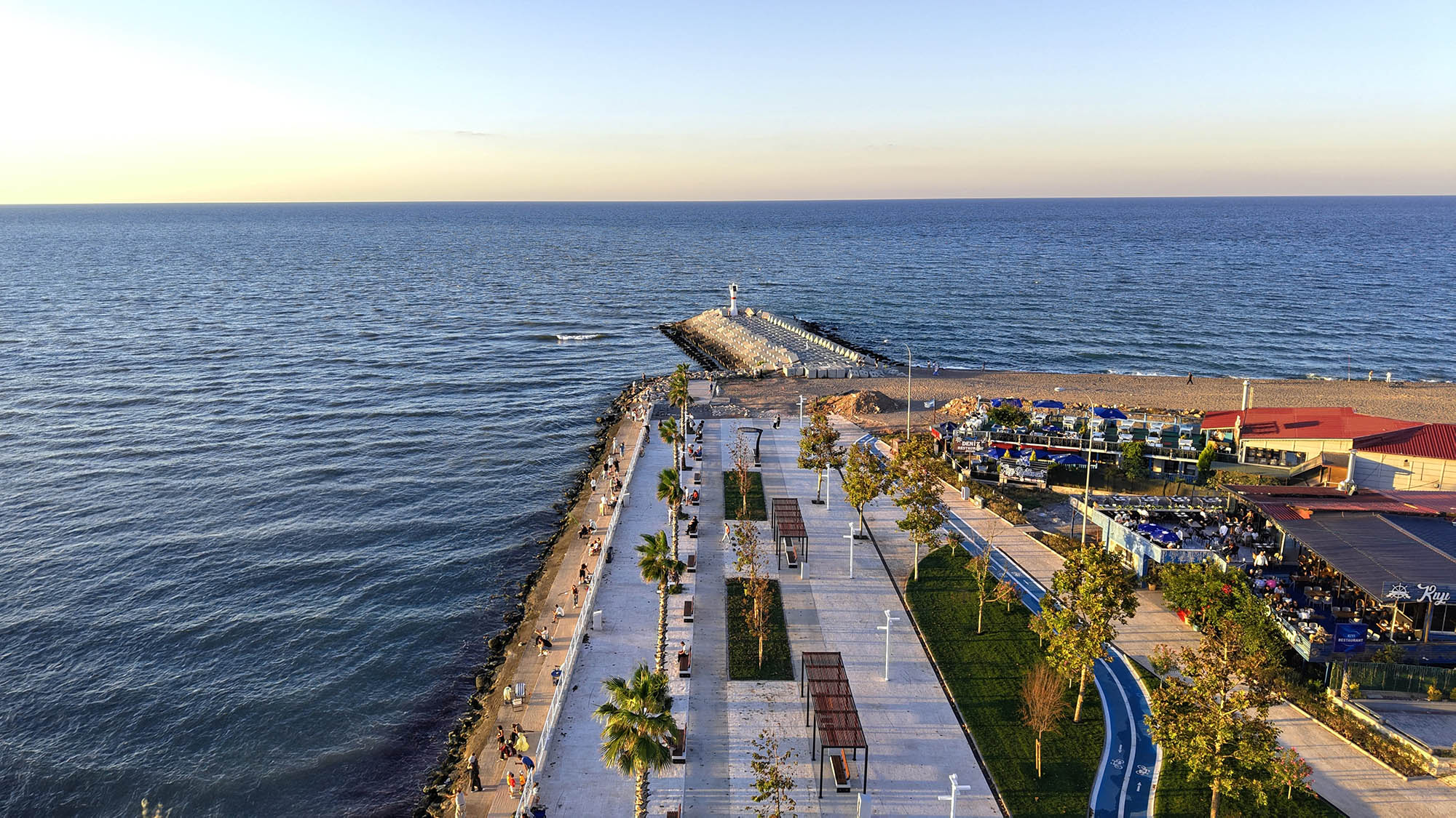 Sakarya’da gün batımının en muhteşem seyir noktasında proje tamam