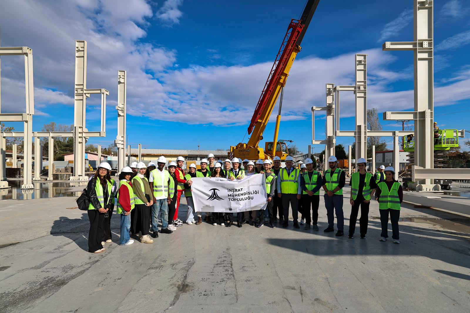Bilim Merkezi’nde ilk görüntü ortaya çıktı: Yusuf Alemdar geleceğin inşaat mühendisleriyle şantiyede son durumu açıkladı