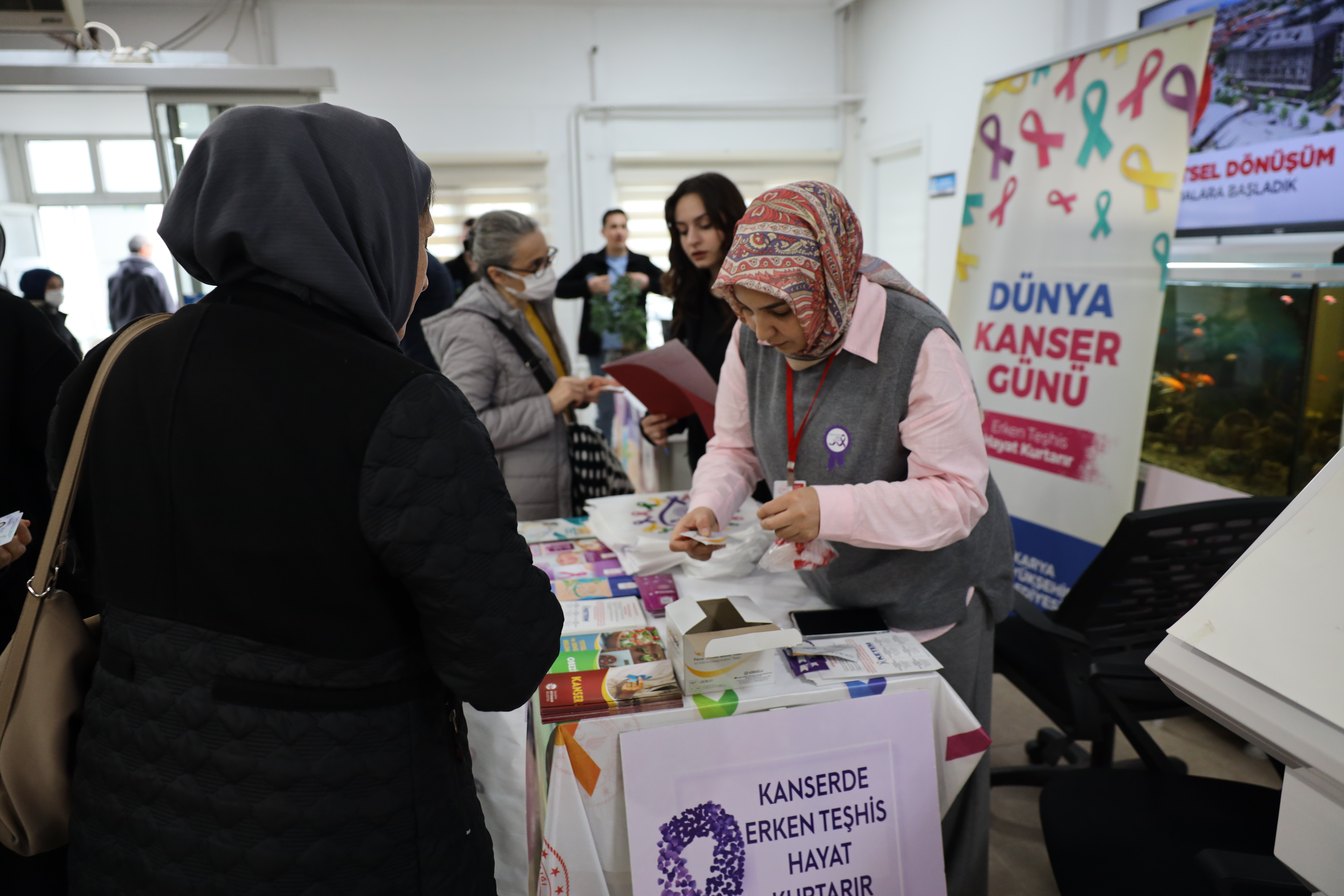 Büyükşehir’den Dünya Kanser Günü’nde bilgilendirme ve ücretsiz tarama