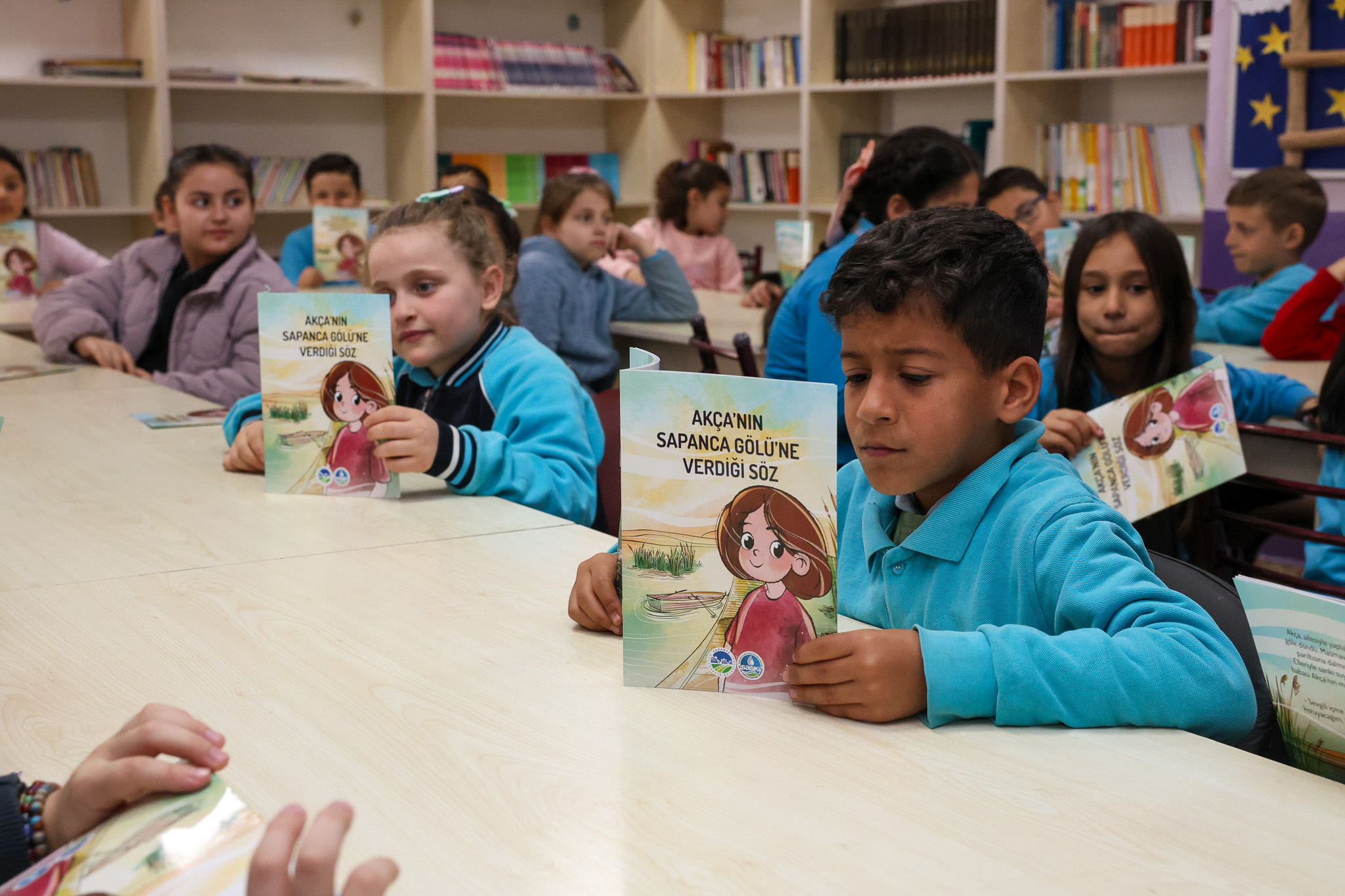 SASKİ, Kütüphane Haftası’nda öğrencilere su sevgisi kazandırdı