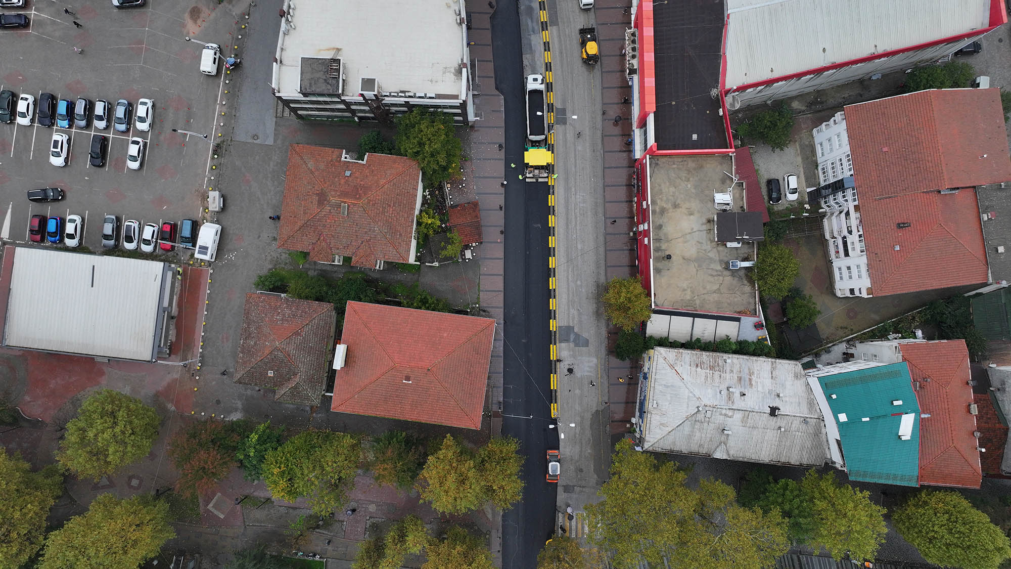 Hendek’in kalbi Şehit Gaffar Okkan Bulvarı’na Büyükşehir dokunuşu