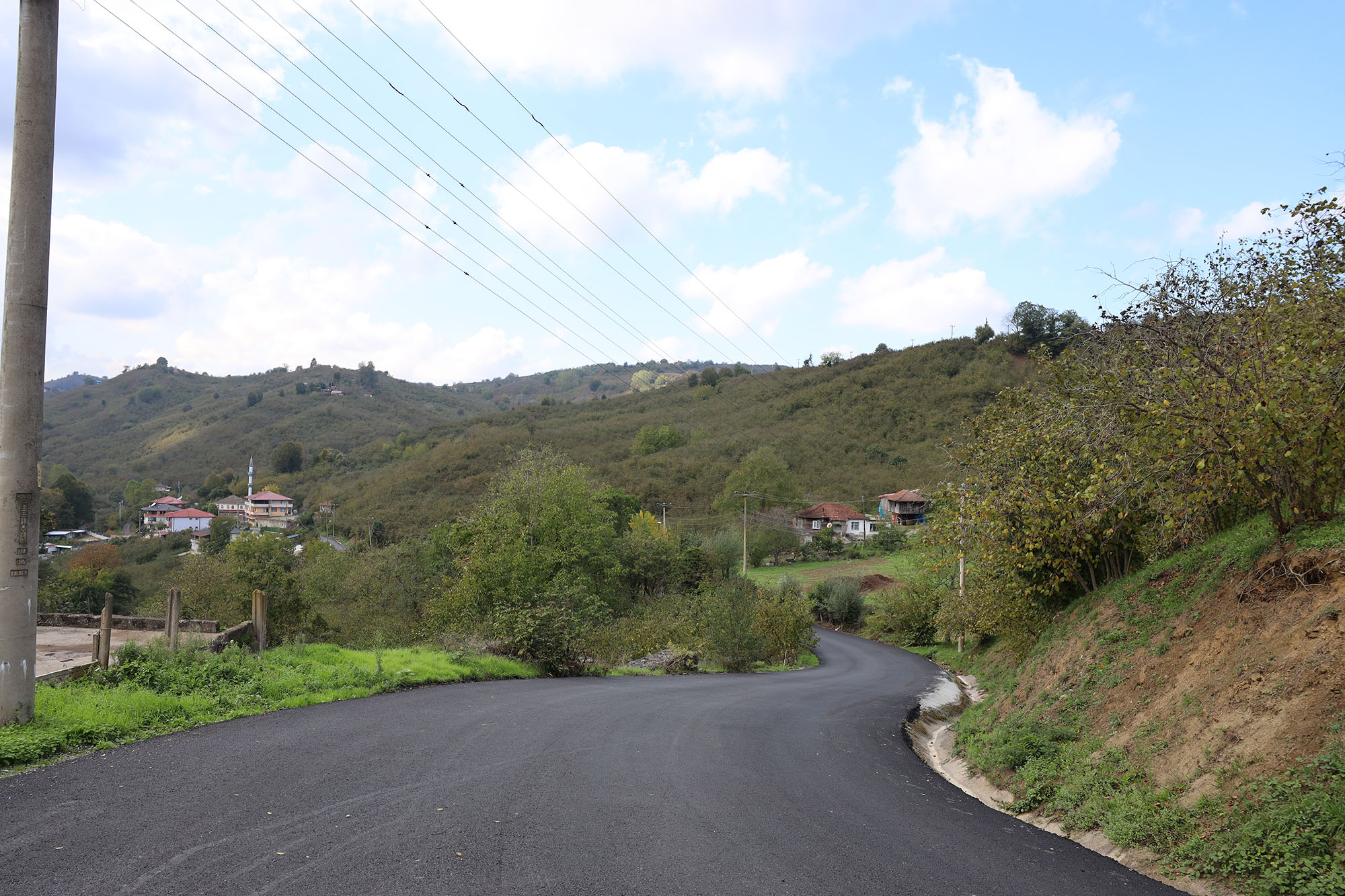 Kuzey kırsalının zirveleri tablo gibi işleniyor