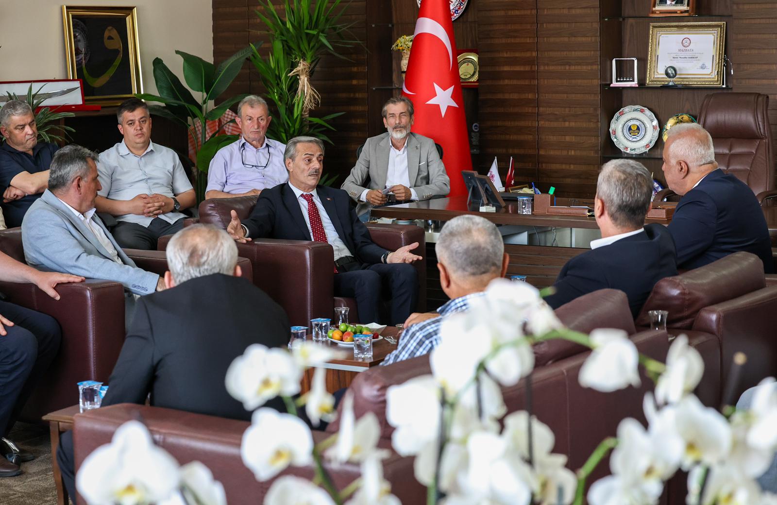 Yusuf Alemdar SESOB’daydı: “Her bir hemşehrimin derdi, bizim ortak meselemizdir”