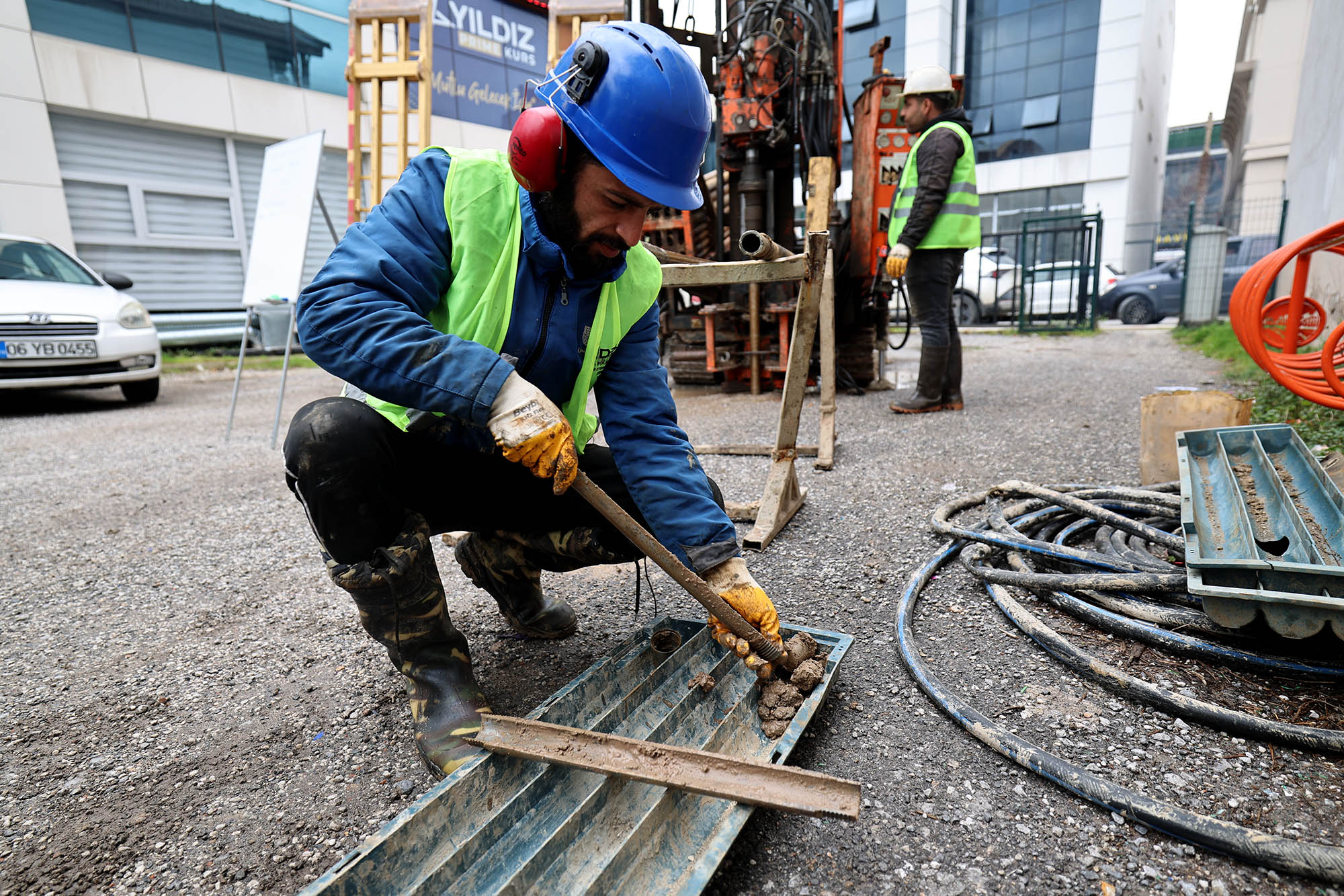 Tığcılar’da kentsel dönüşüm sondaj çalışmalarıyla başladı