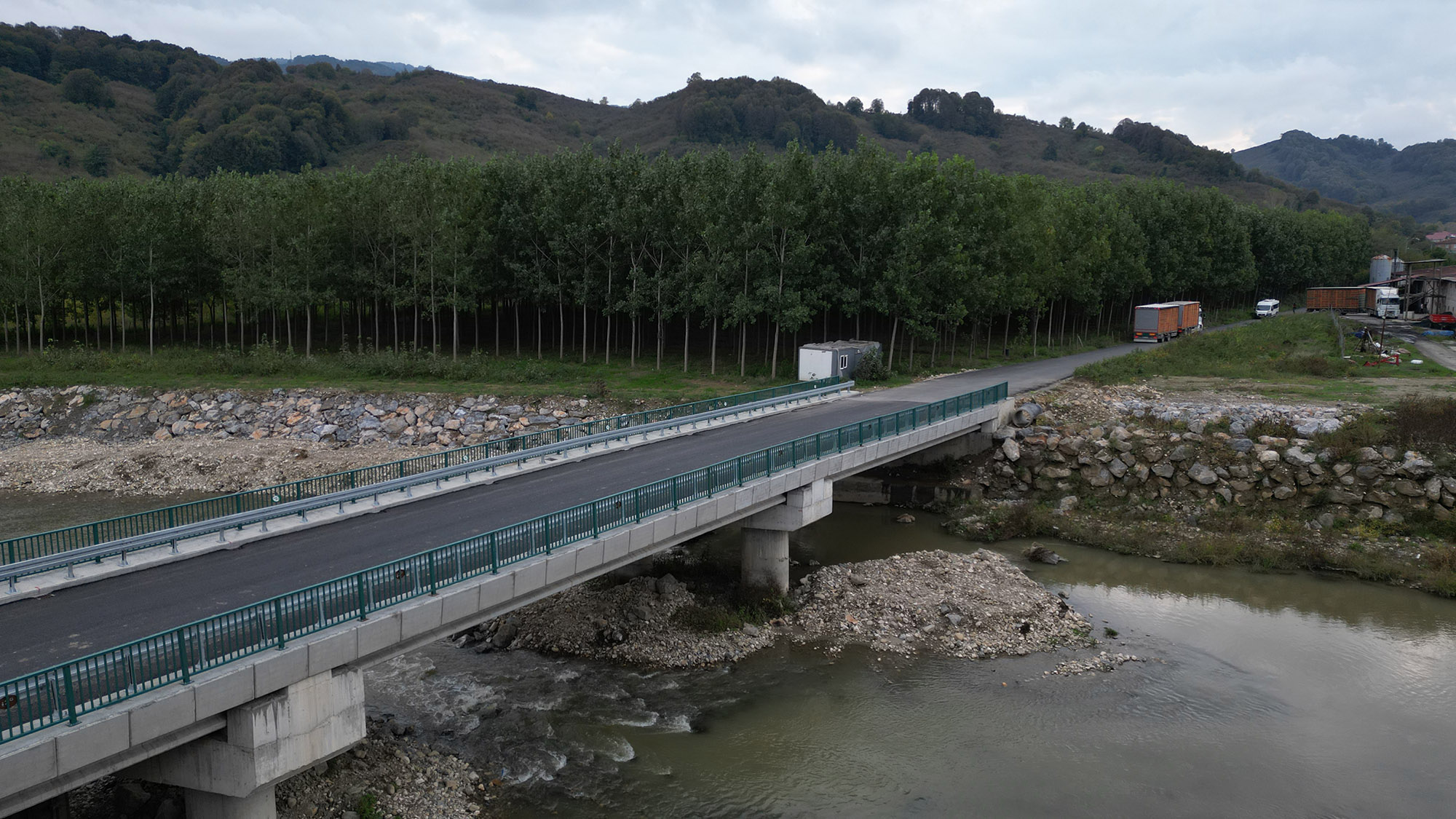Kuzey kırsalının zirveleri tablo gibi işleniyor