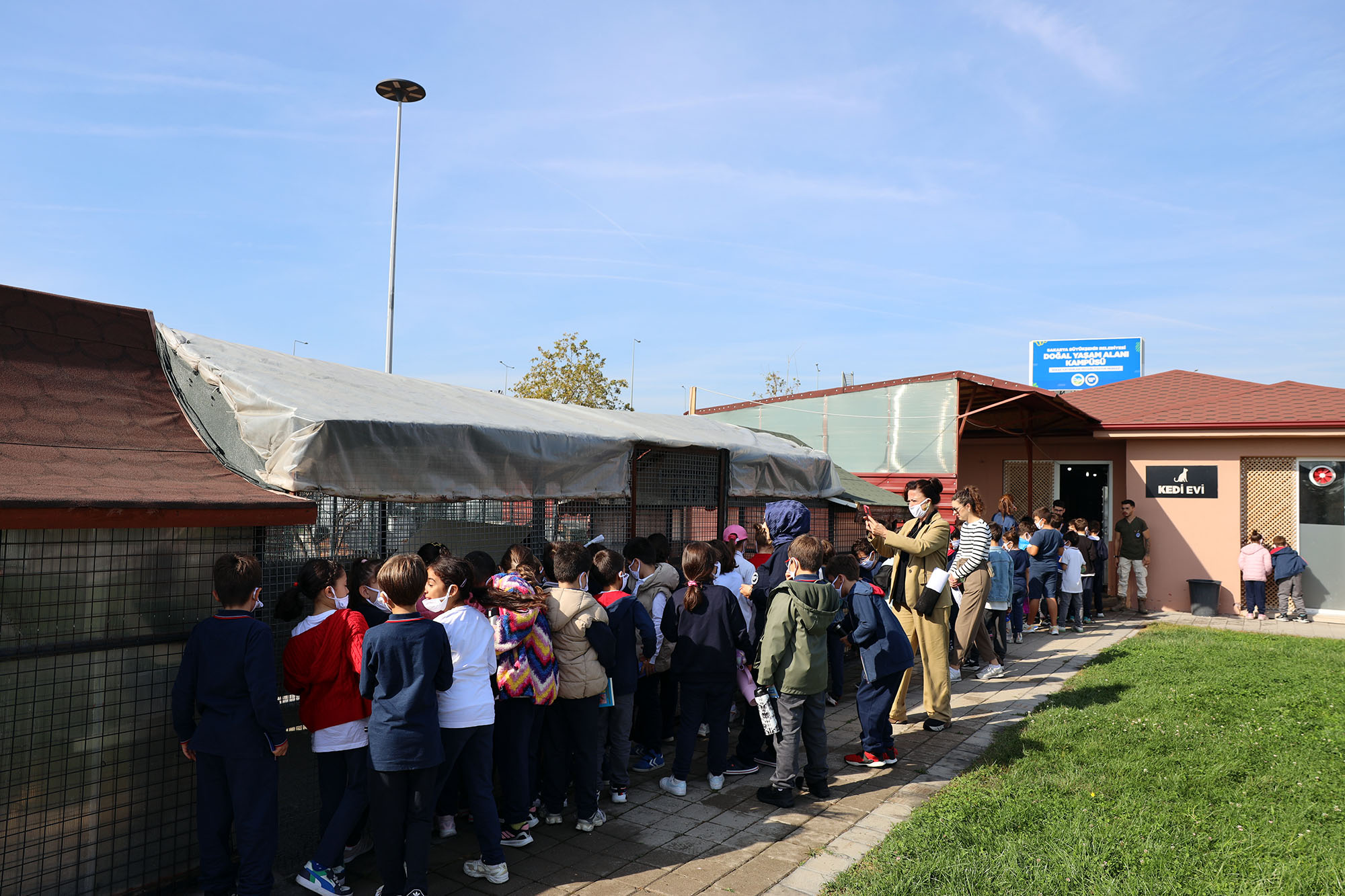 Sevgi dolu buluşma: Can dostların yeni dünyasına hayran kaldılar