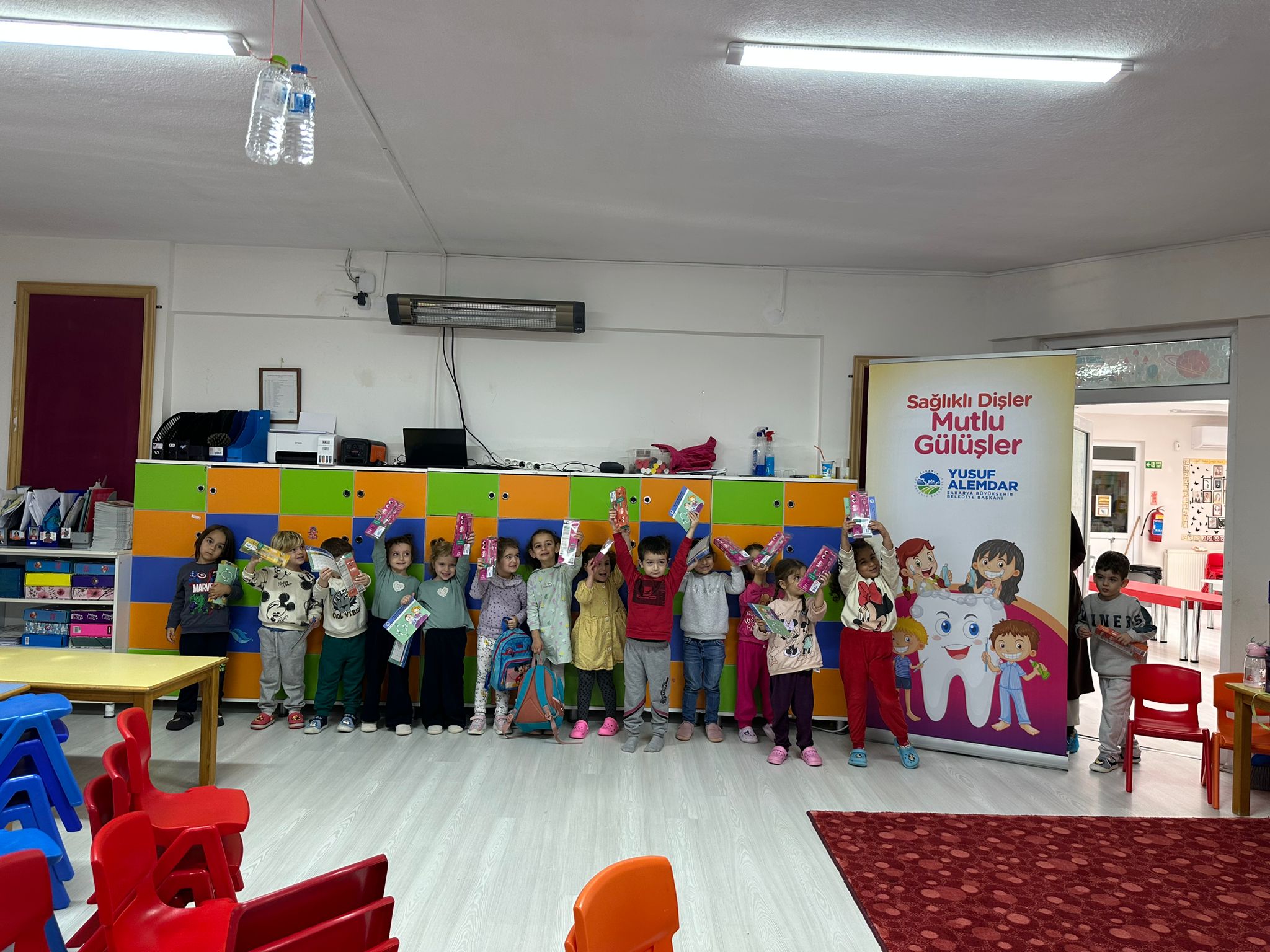 550 minik öğrenci ağız ve diş sağlığı taramasından geçti