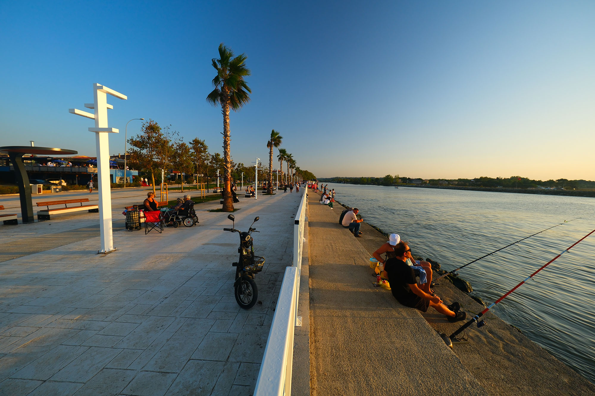 Sakarya’da gün batımının en muhteşem seyir noktasında proje tamam