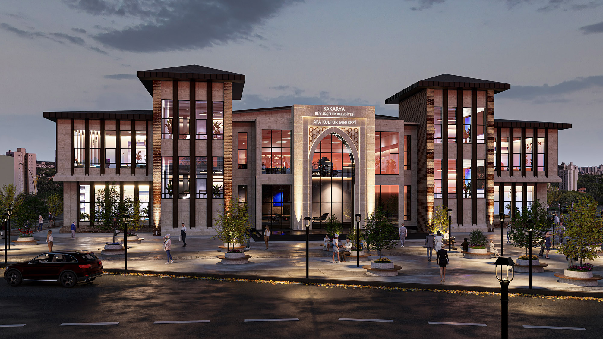 Sakarya’nın yeni AFA Kültür ve Kongre Merkezi işte böyle olacak