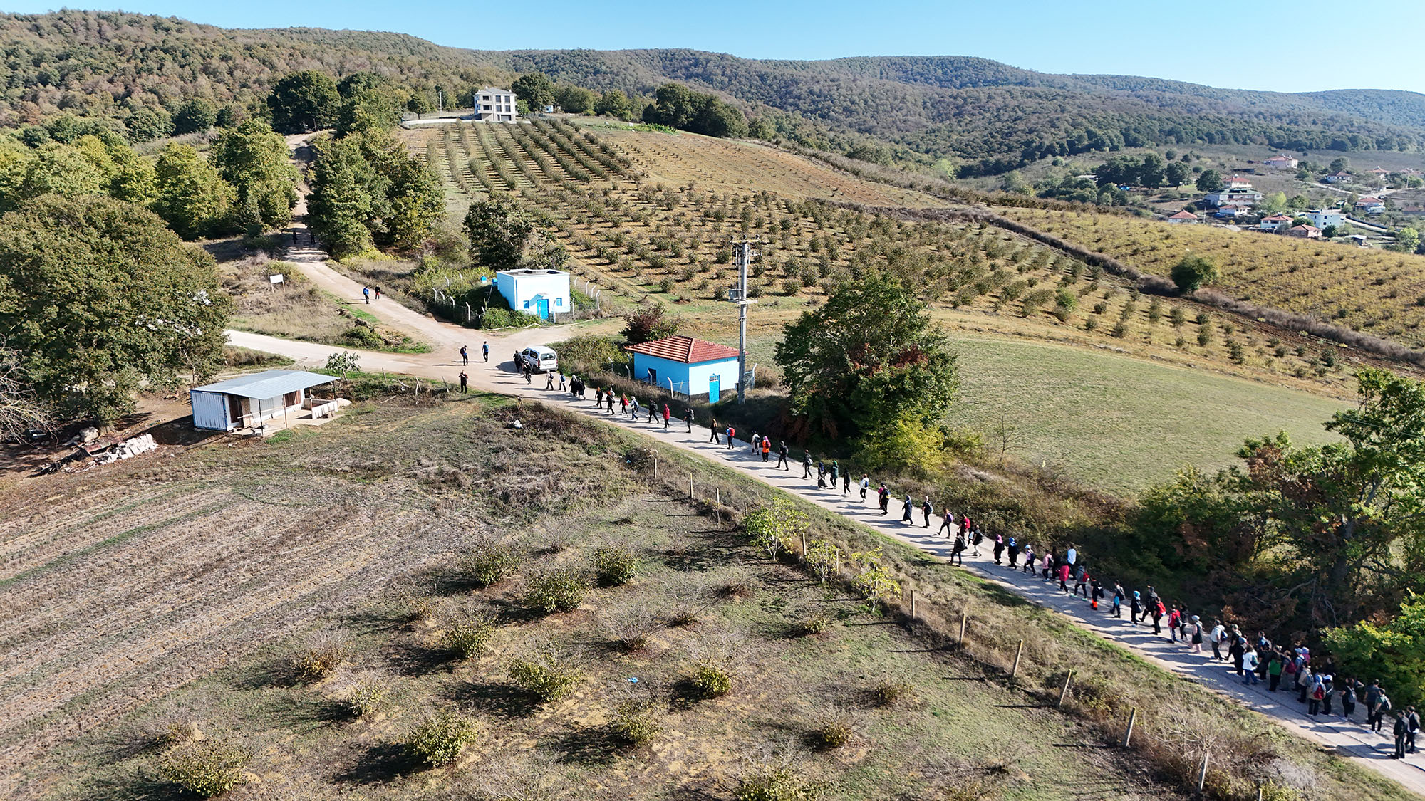 Tabiat aşıklarının Sakarya’daki klasiği sonbaharın muhteşem manzarasında başladı
