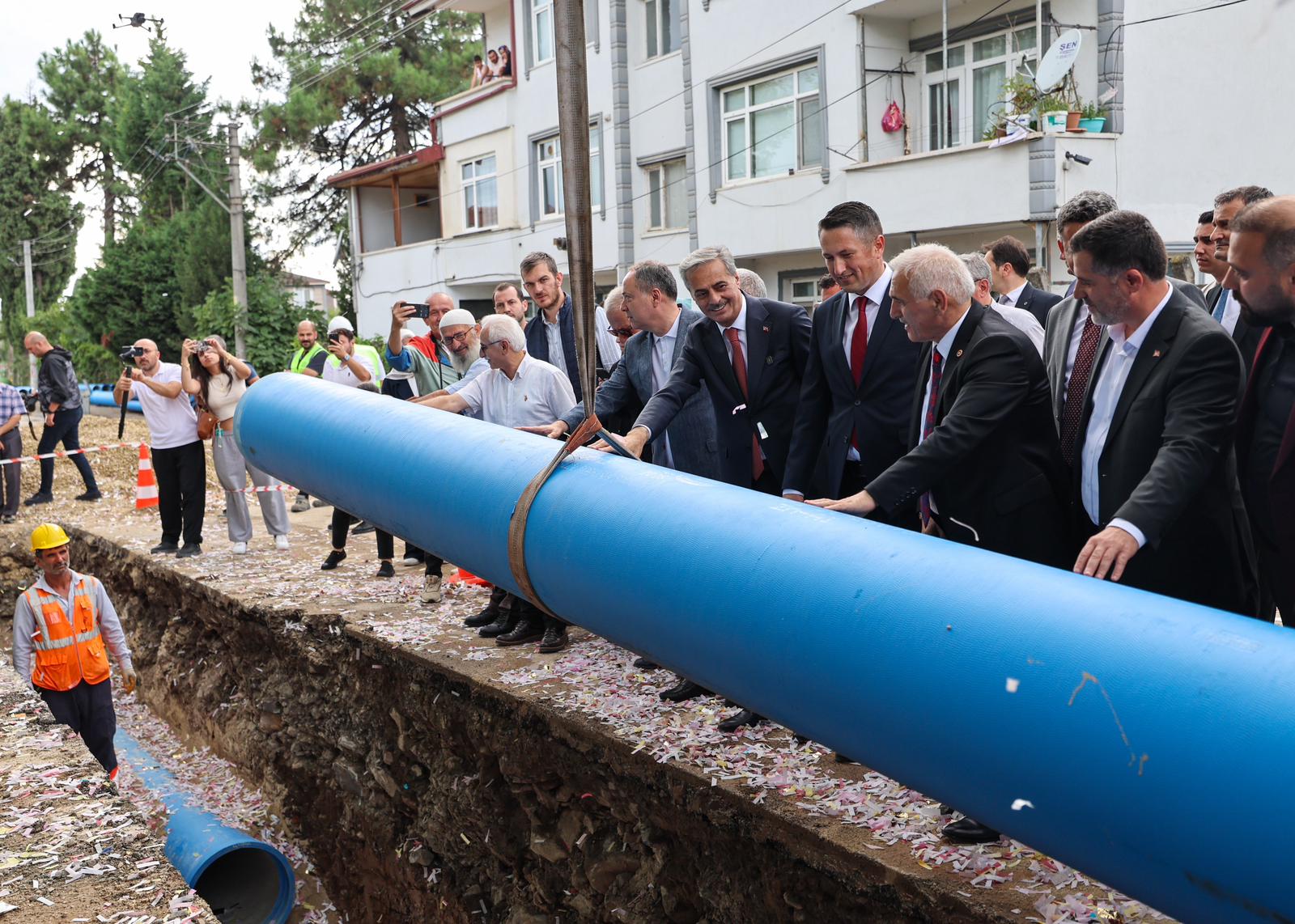 ‘Hendek’e yeni bir arıtma tesisi kazandırıyoruz’