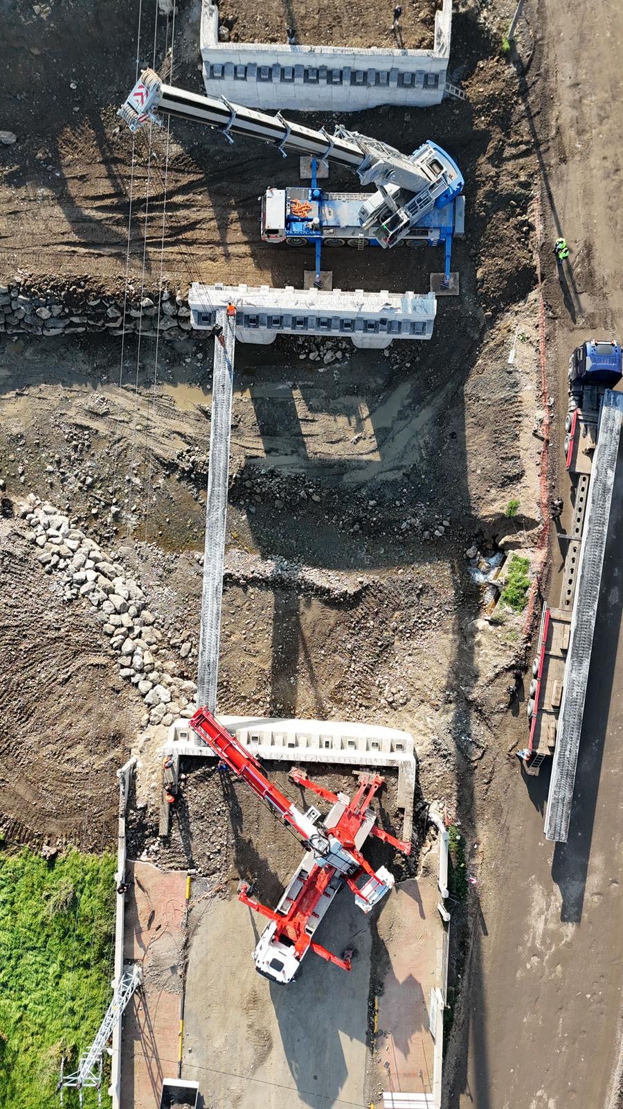 Karapürçek ulaşımına güç katacak Mesudiye Köprüsü’ne adım adım