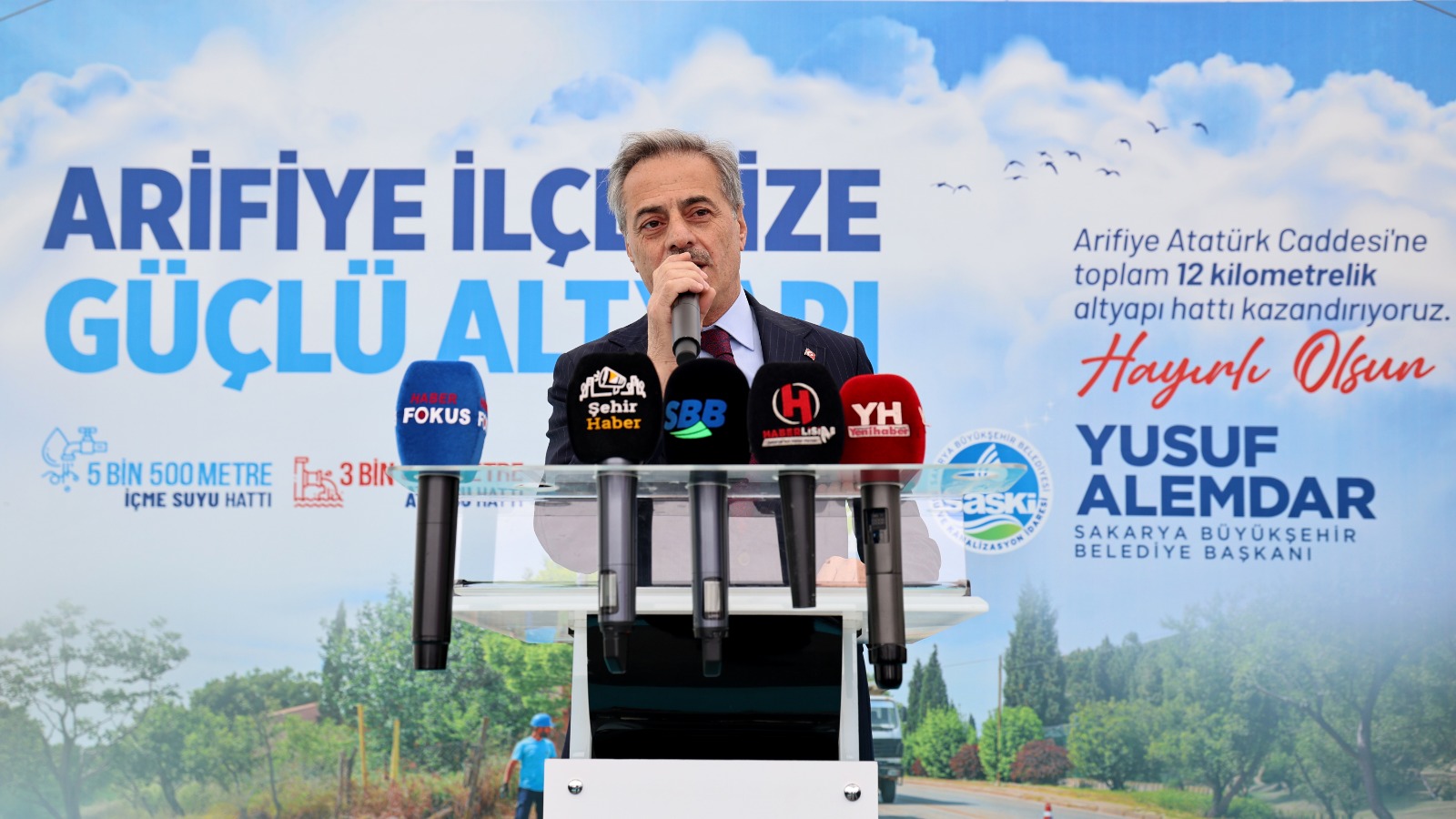 “Sakarya’nın dört bir yanında yaşam kalitesini artıracak dokunuşlar yapıyoruz”
