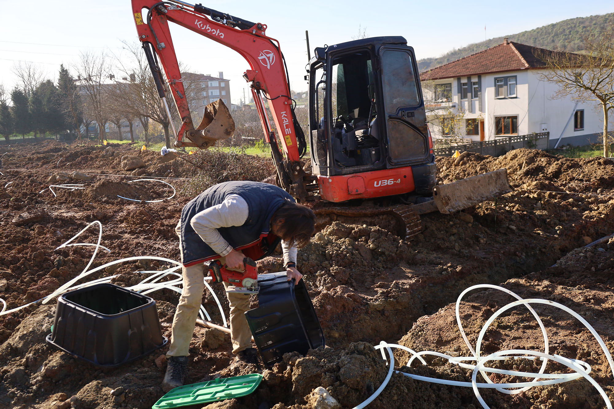 Ferizli’de sosyal yaşamın merkezi olacak projede çalışmalar başladı