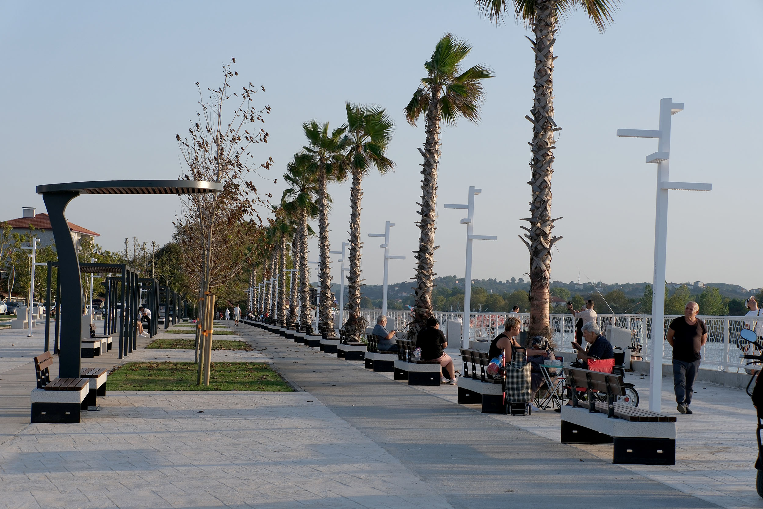 Sakarya’da gün batımının en muhteşem seyir noktasında proje tamam