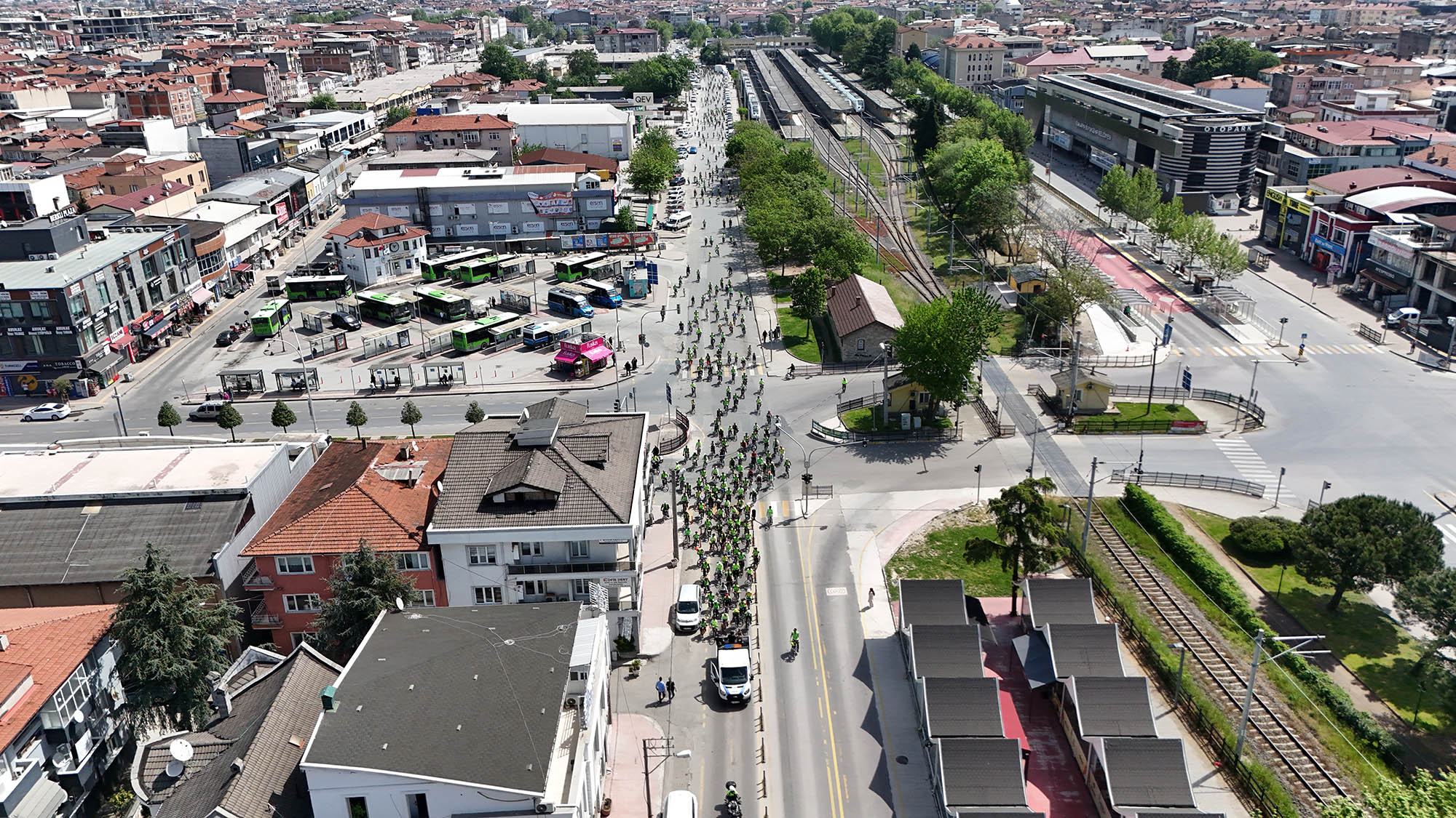 Trafik Haftası’nda pedallar farkındalık için çevrildi