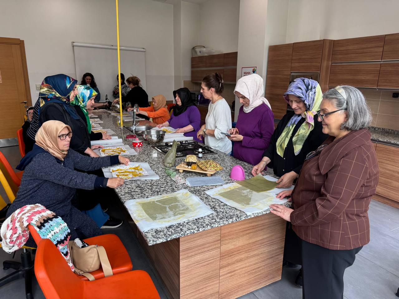 Özel bireylerin ailelerinden çevre dostu üretim