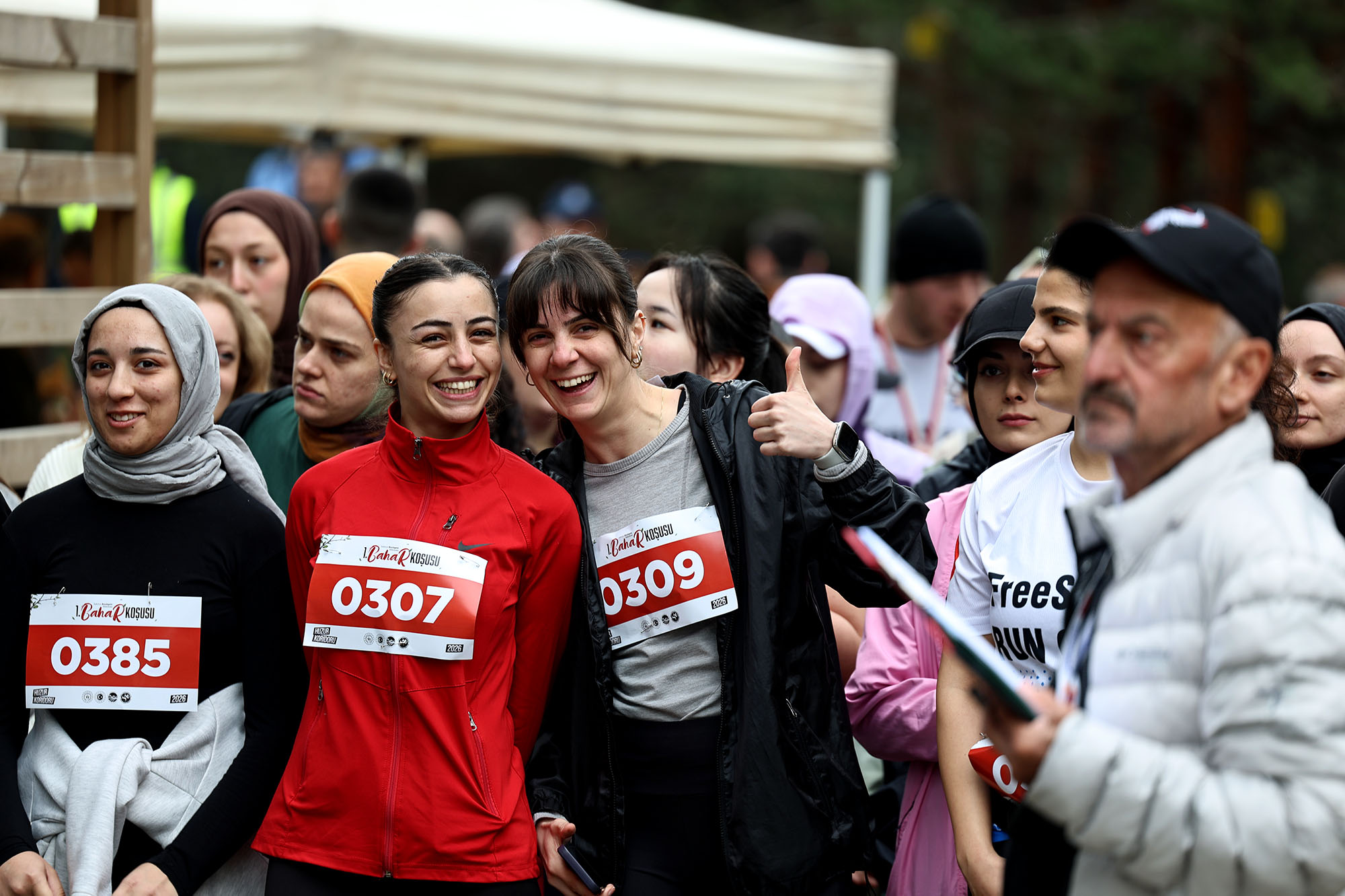 Sapanca’da Bahar Koşusu heyecanı: 700 sporcu Huzur Koridoru’nda buluştu