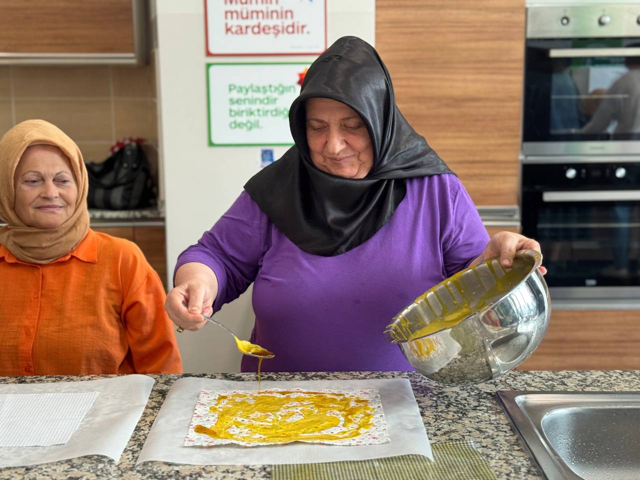 Özel bireylerin ailelerinden çevre dostu üretim